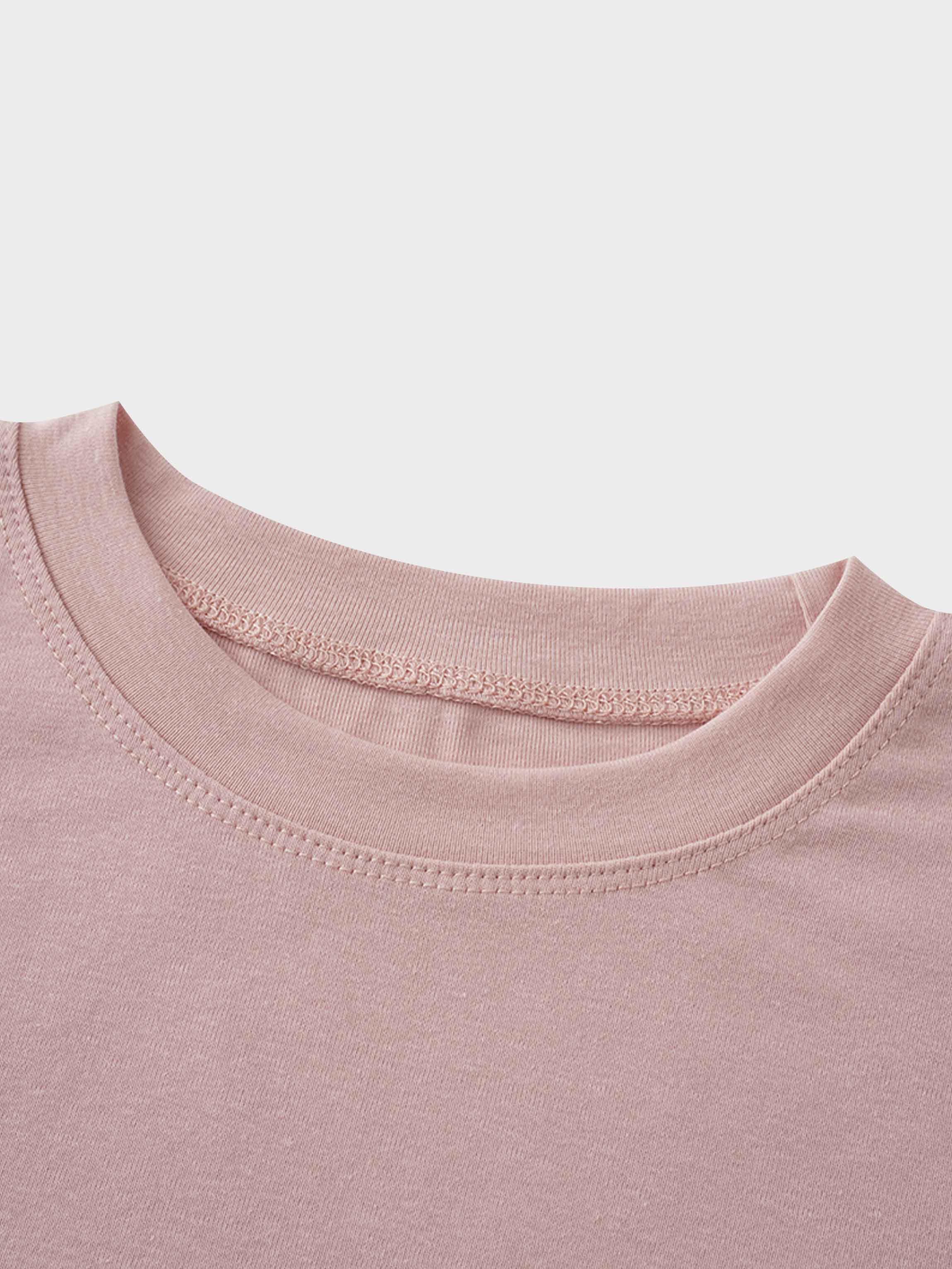 CLASSIC TEE LONG SLEEVE-MAUVE PINK