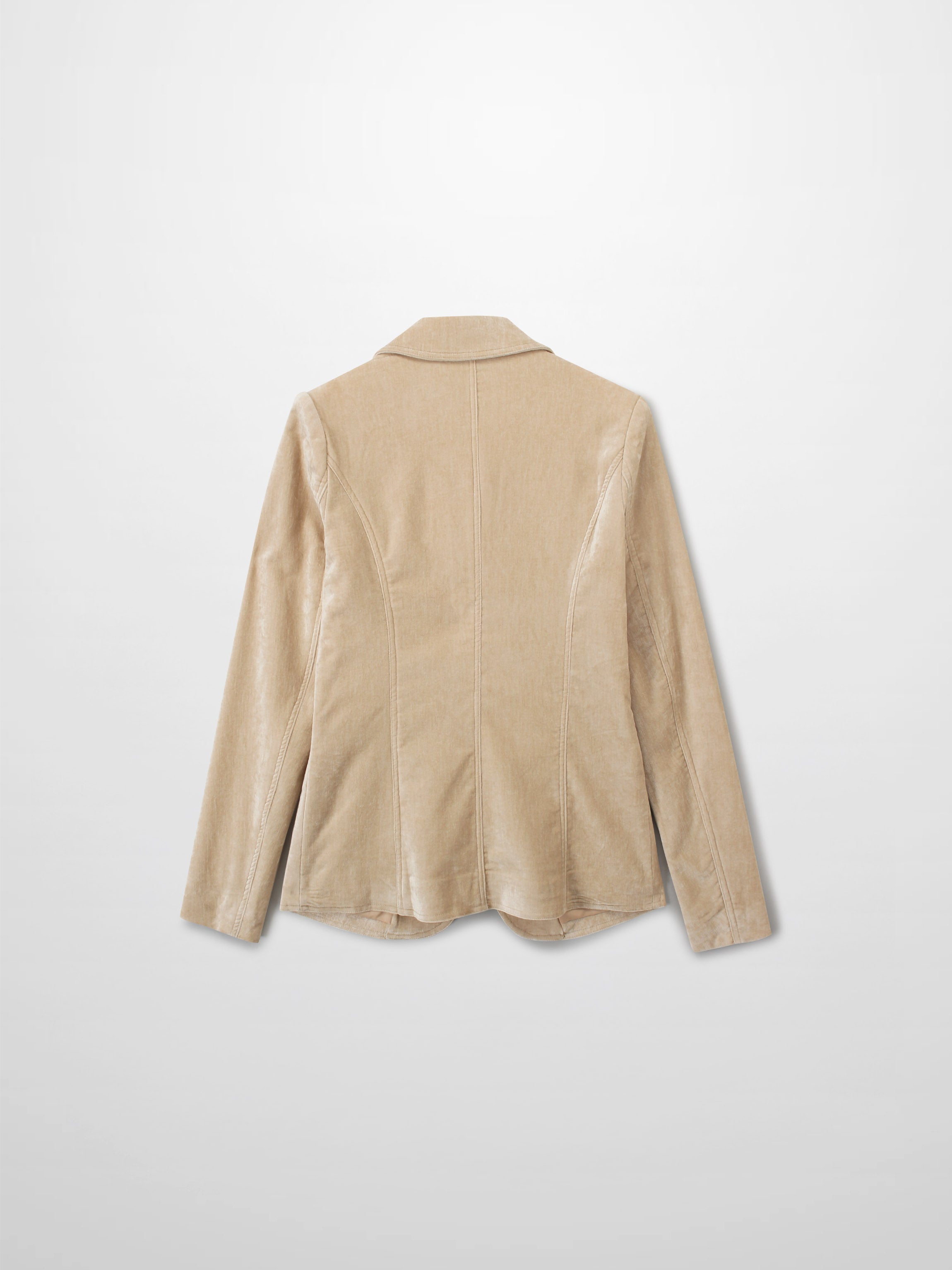 Chenille Blazer-Ivory