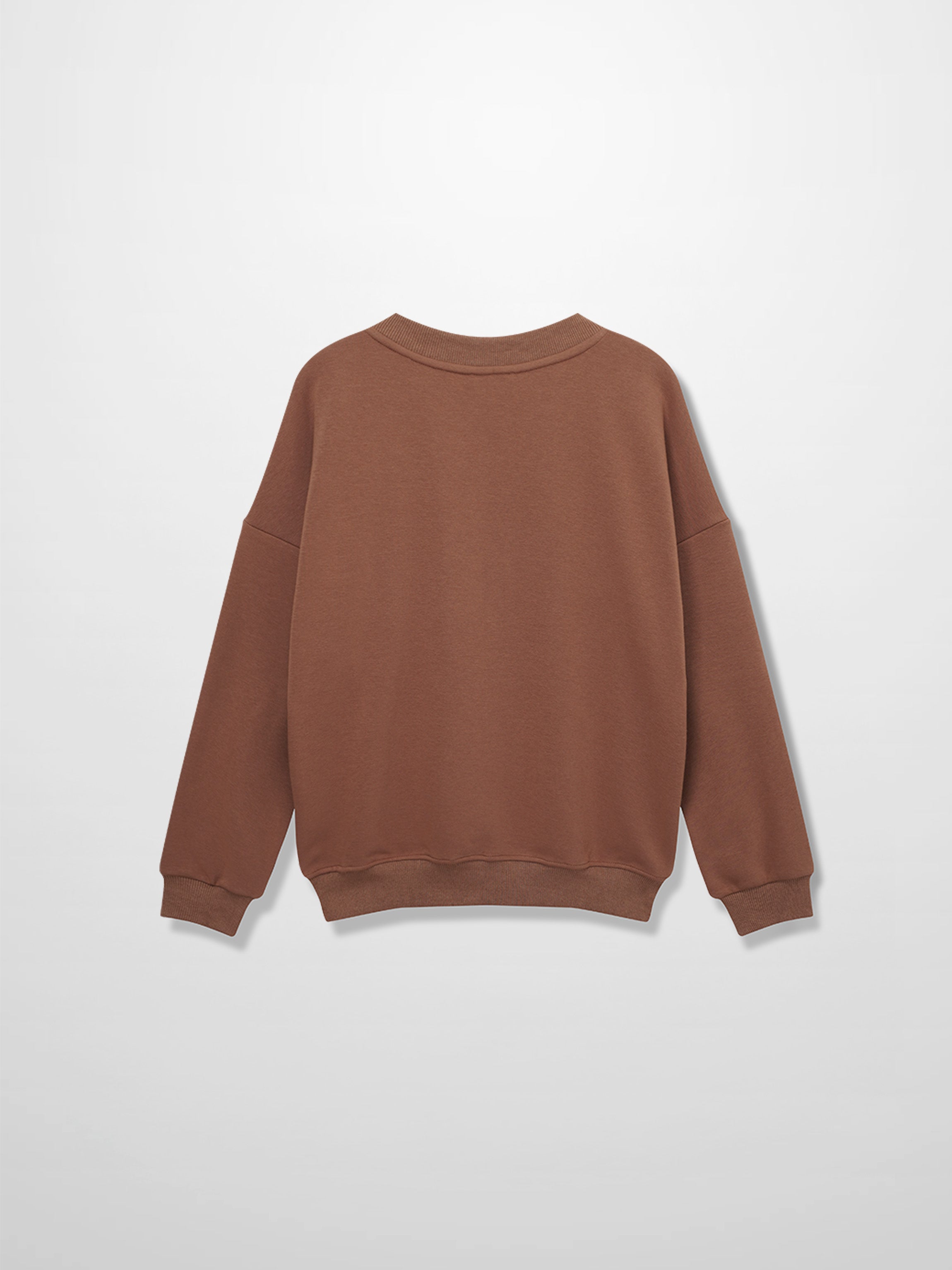 Logo Sweatshirt-Camel
