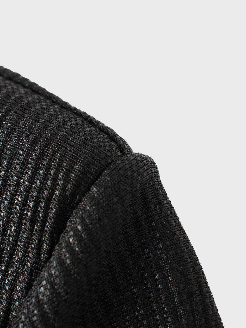 Pleat Bottom Stretch Maxi Dress-Black Shimmer