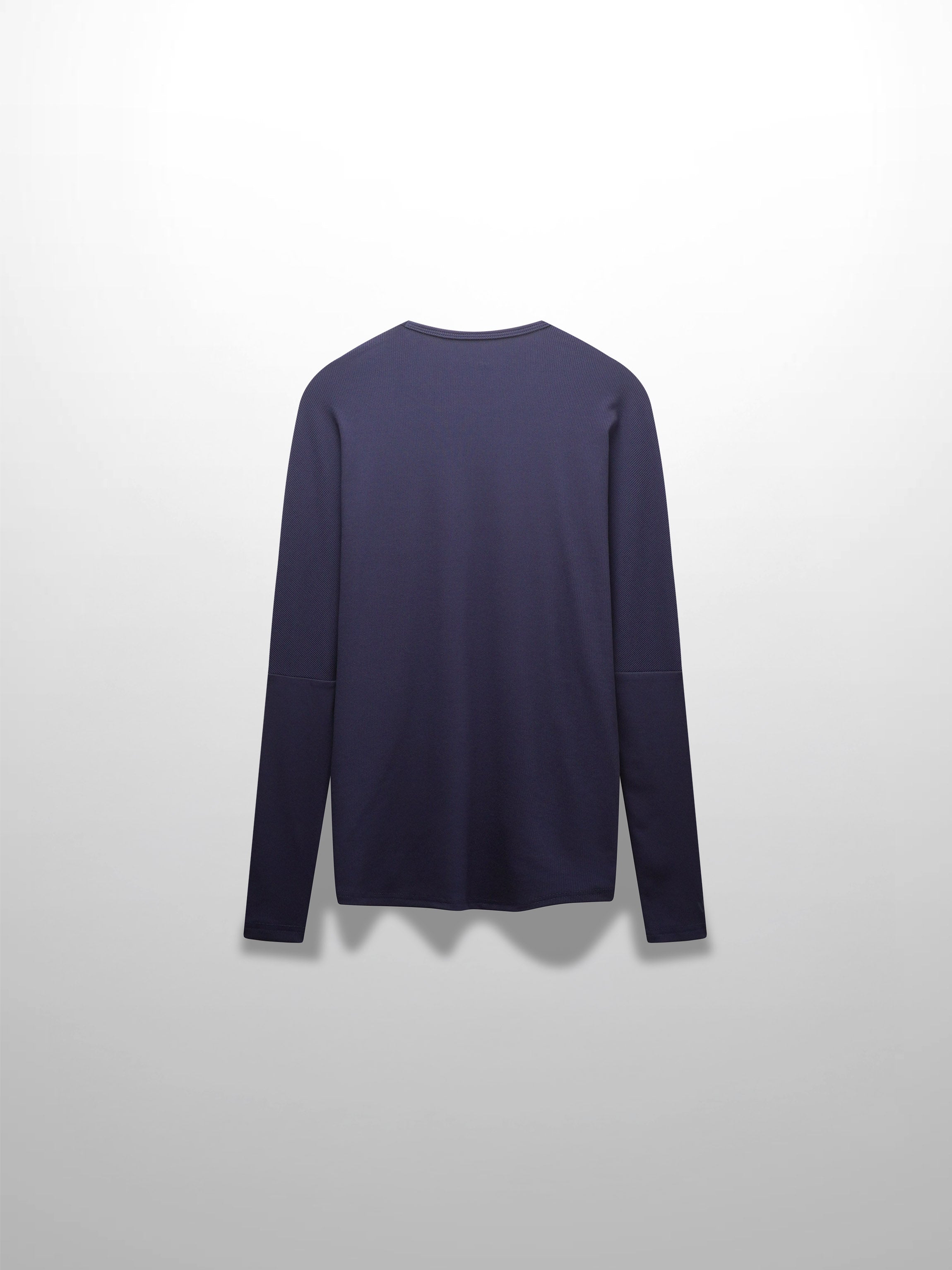 CREW RIBBED DOLMAN-NAVY