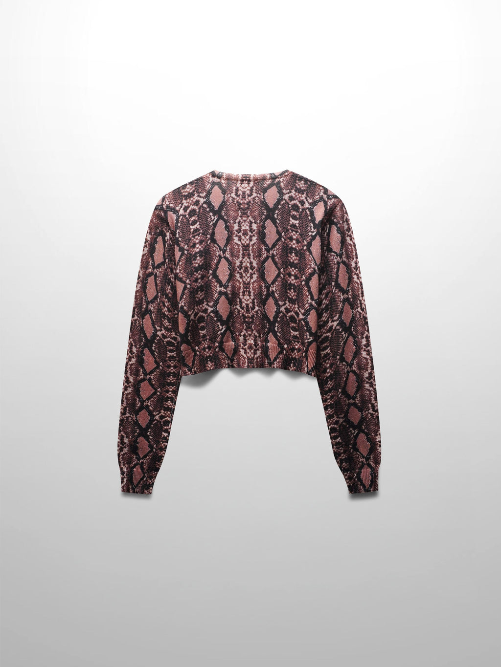 Printed Cardigan-Snakeskin
