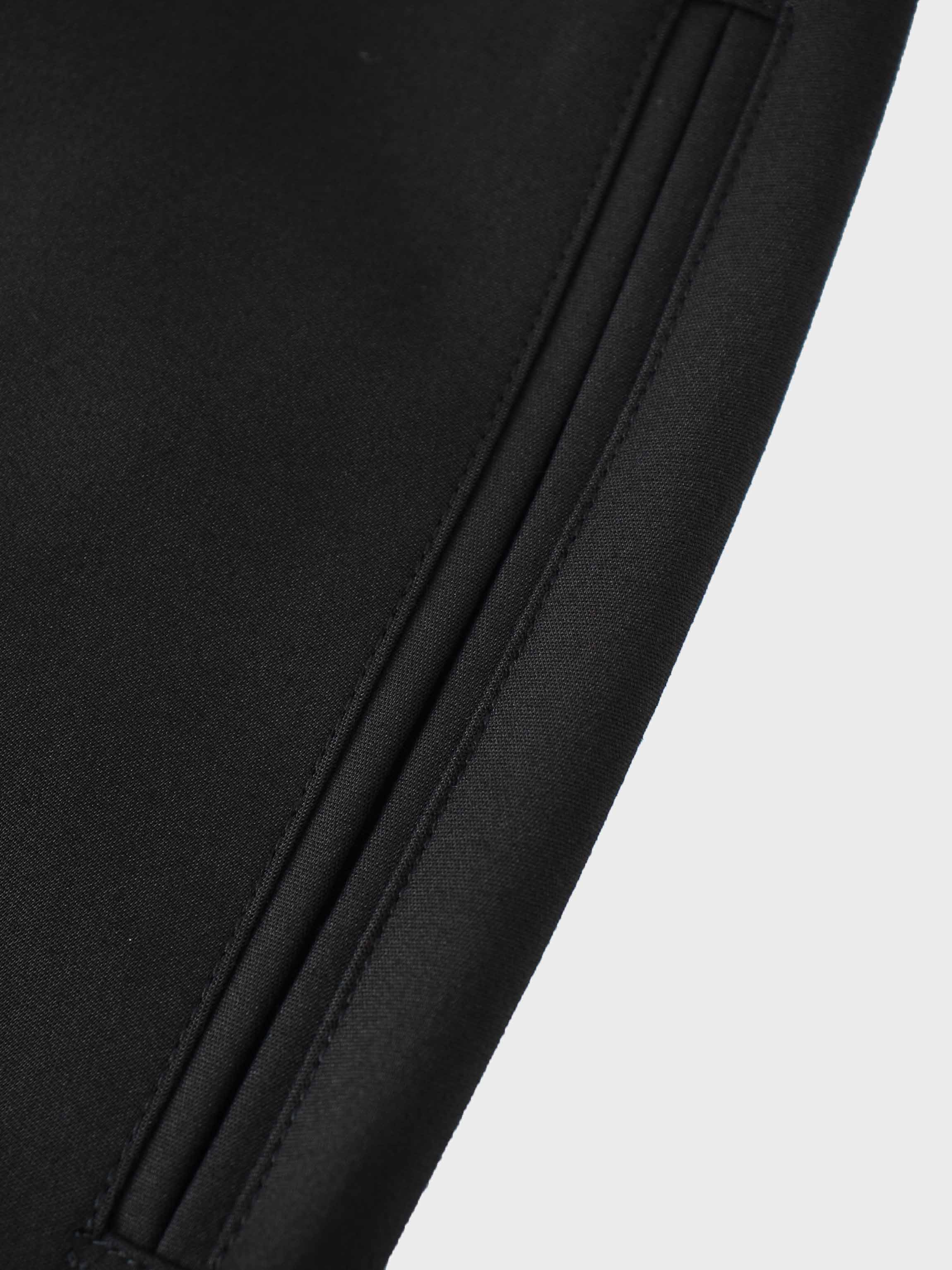 Basic A-Line Skirt-Black