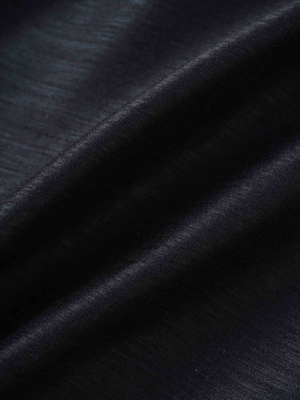 Textured Puff Sleeve Blouse-Black