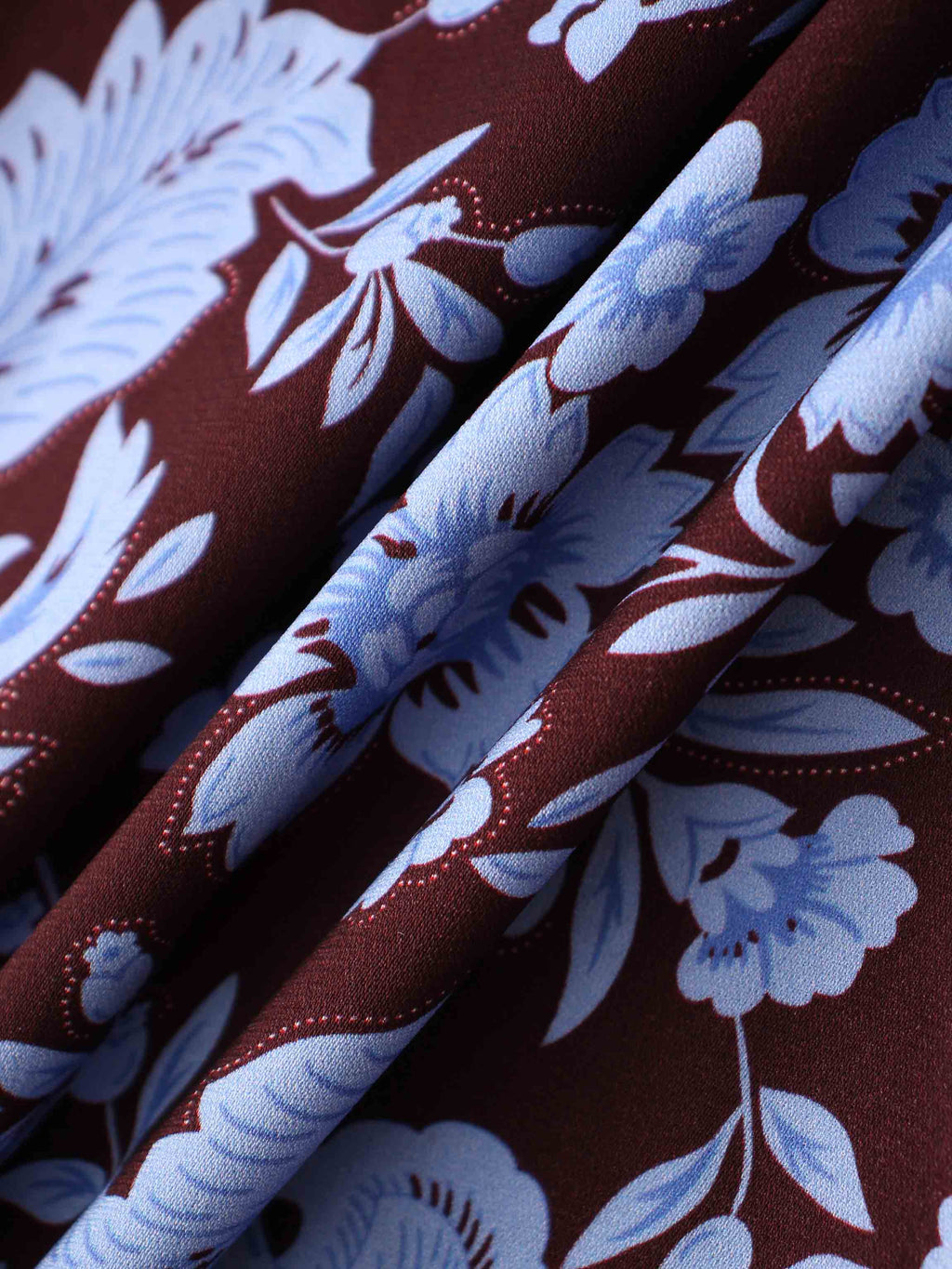 Front Shirred Shirtdress-Lilac Floral