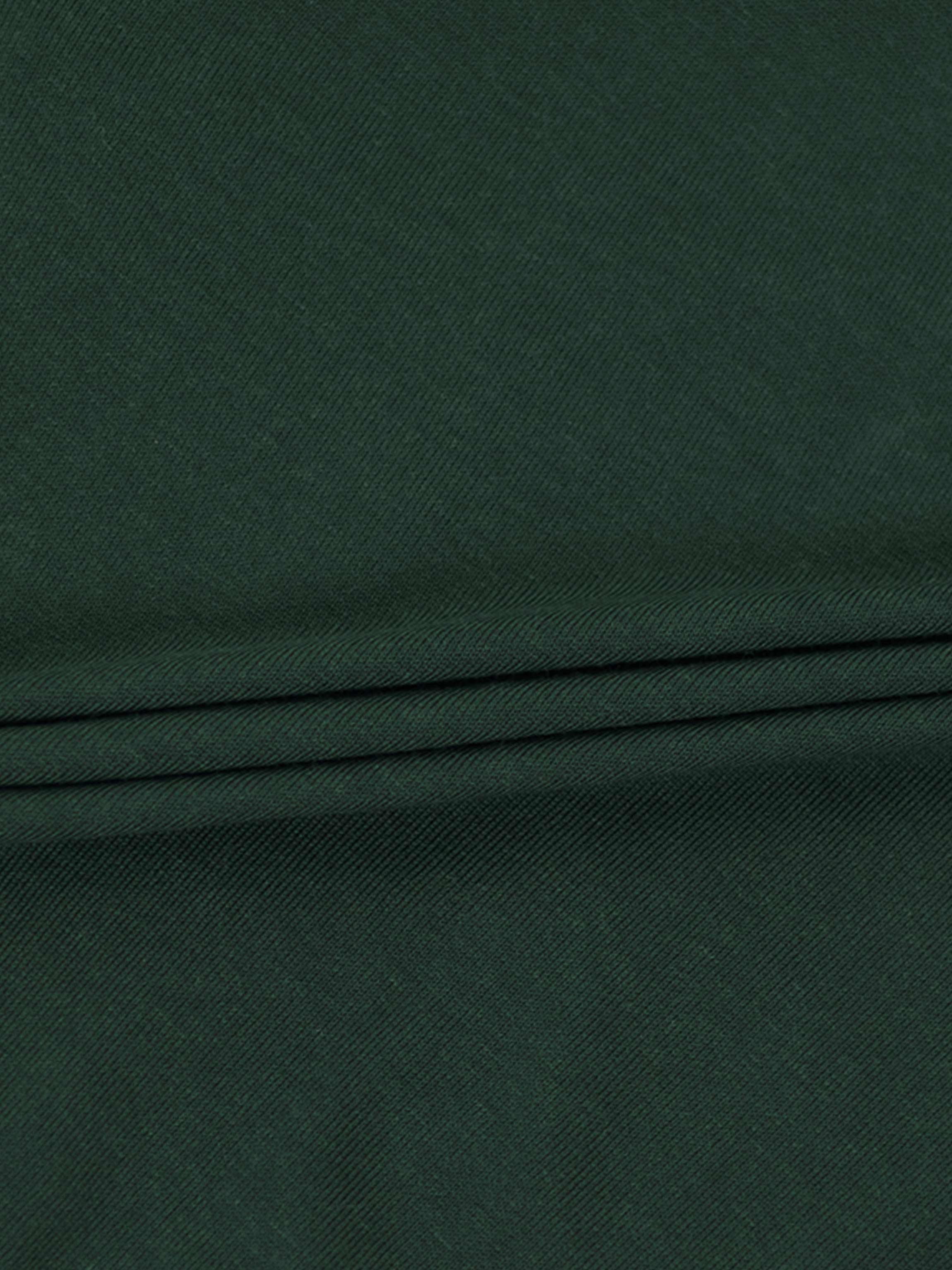 Wool Blend Collared Cardigan-Green