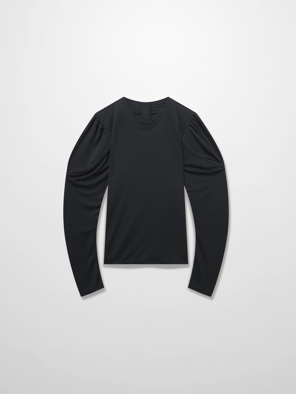 Princess Stitched High V top-Black