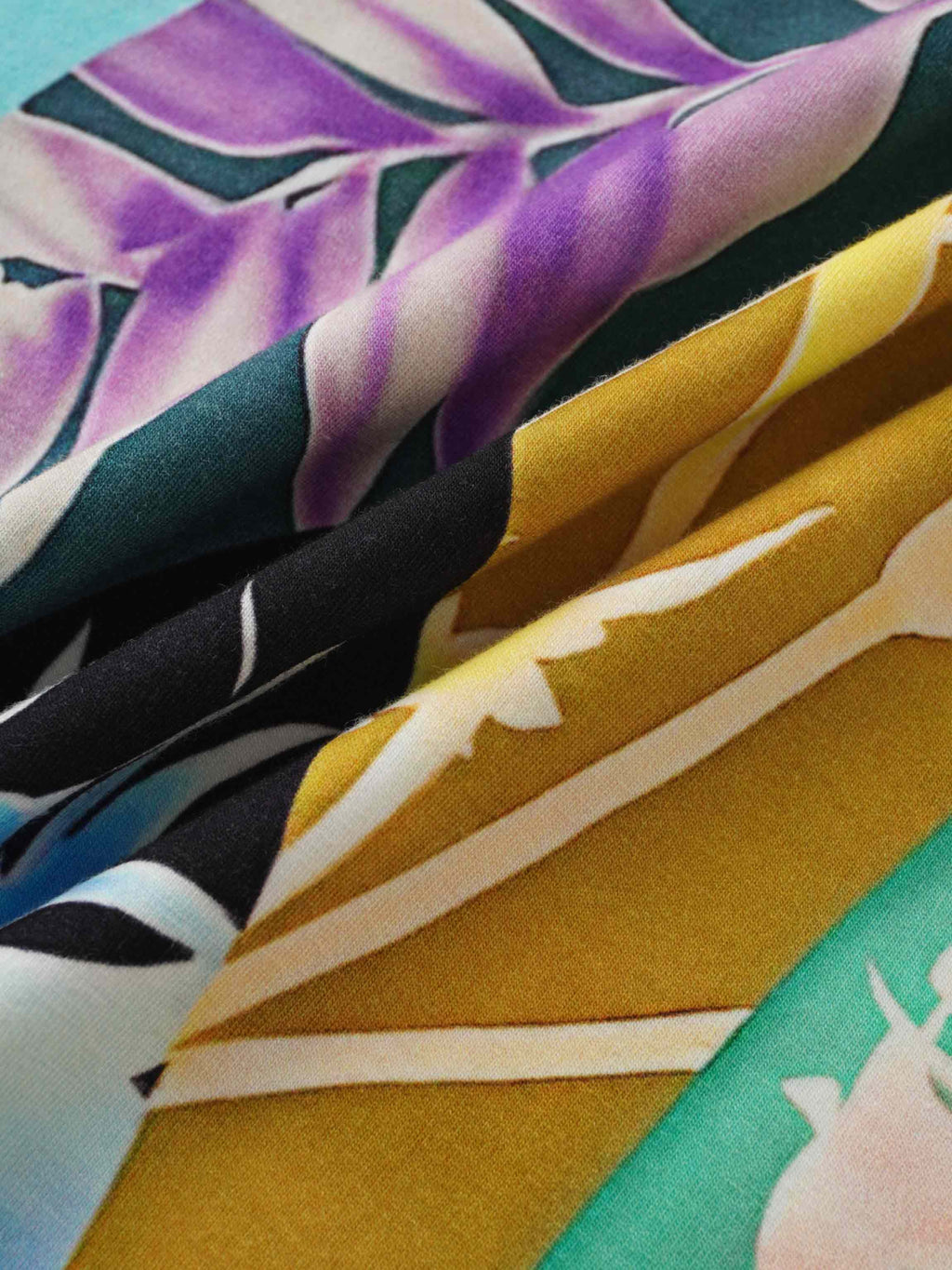 Printed Modal Turtleneck-Pop Art