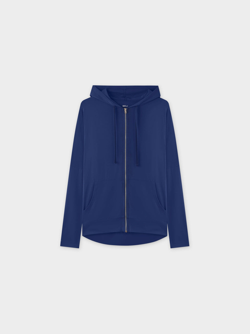 ZIP UP HOODIE-NAVY