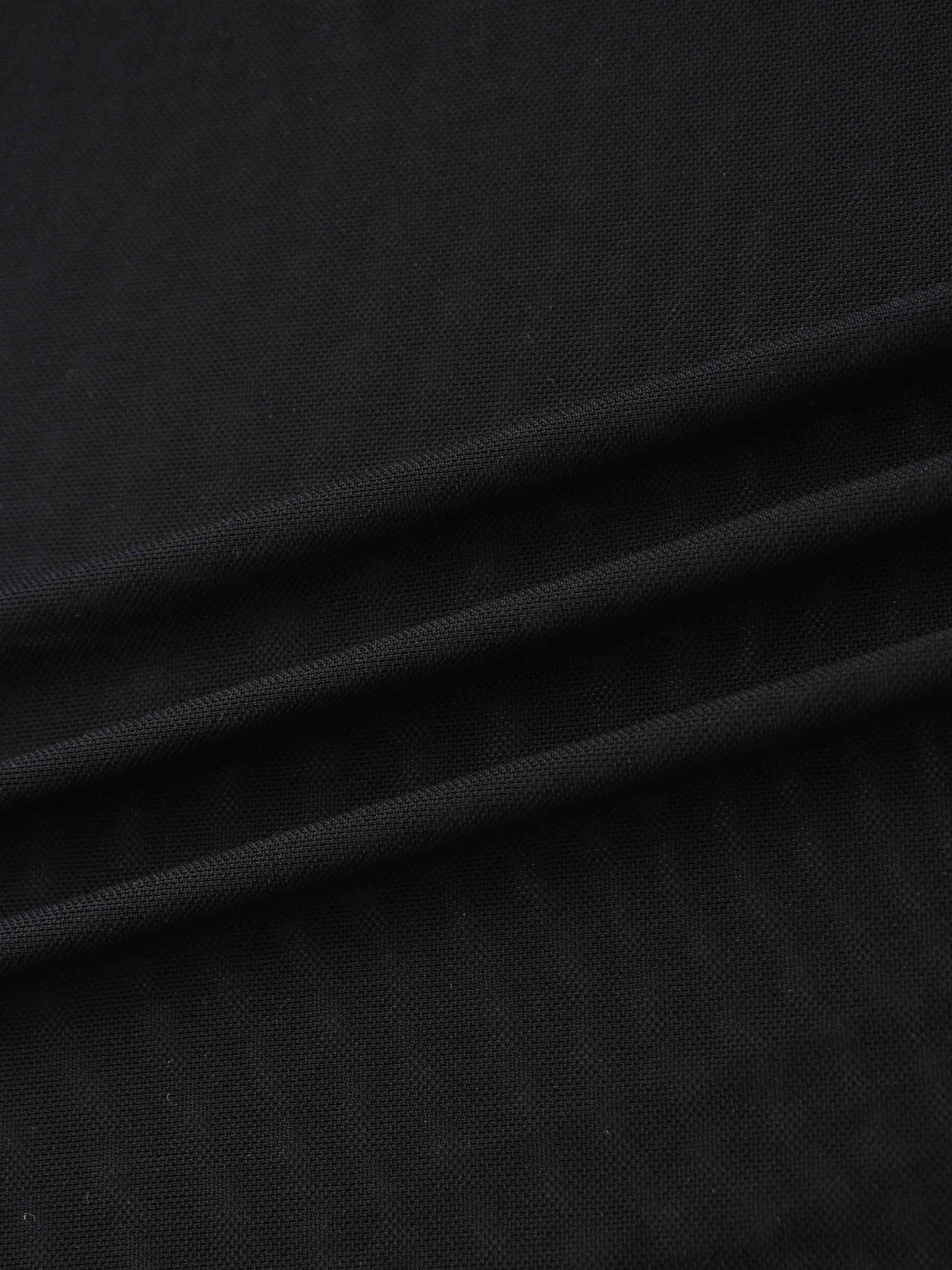 Mesh Ruffle Maxi Dress-Black