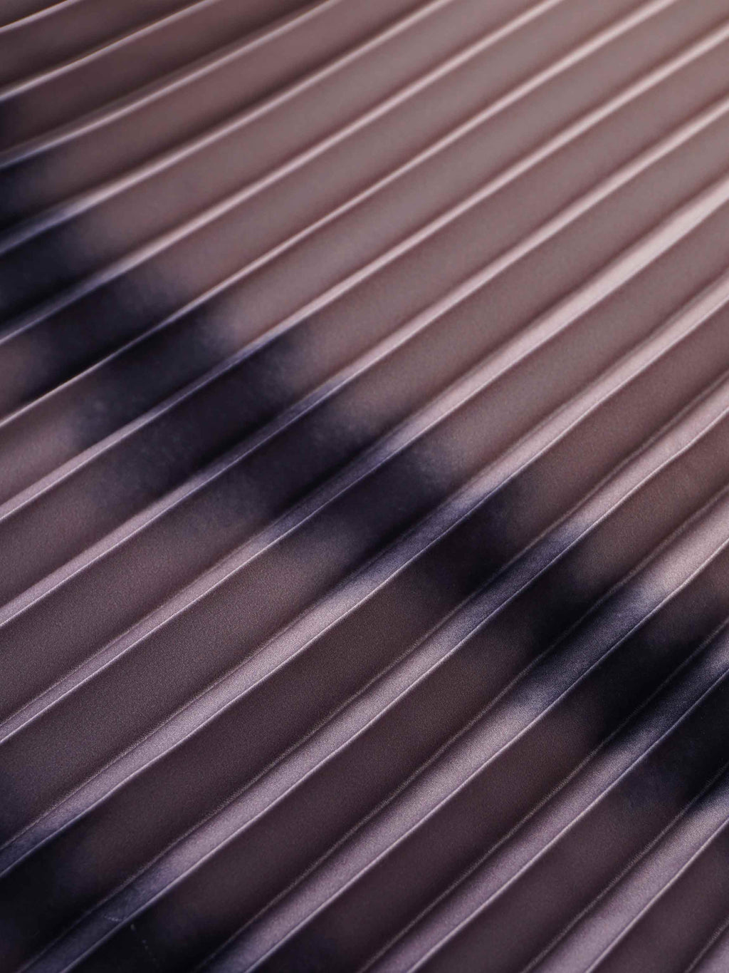 Ombre Faux Wrap Skirt - Brown