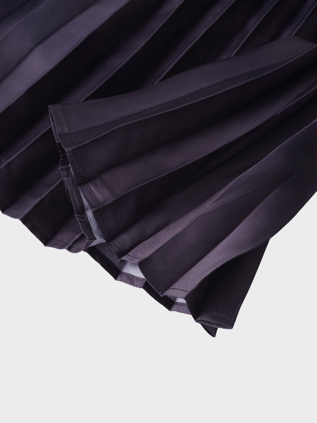 Ombre Faux Wrap Skirt - Brown