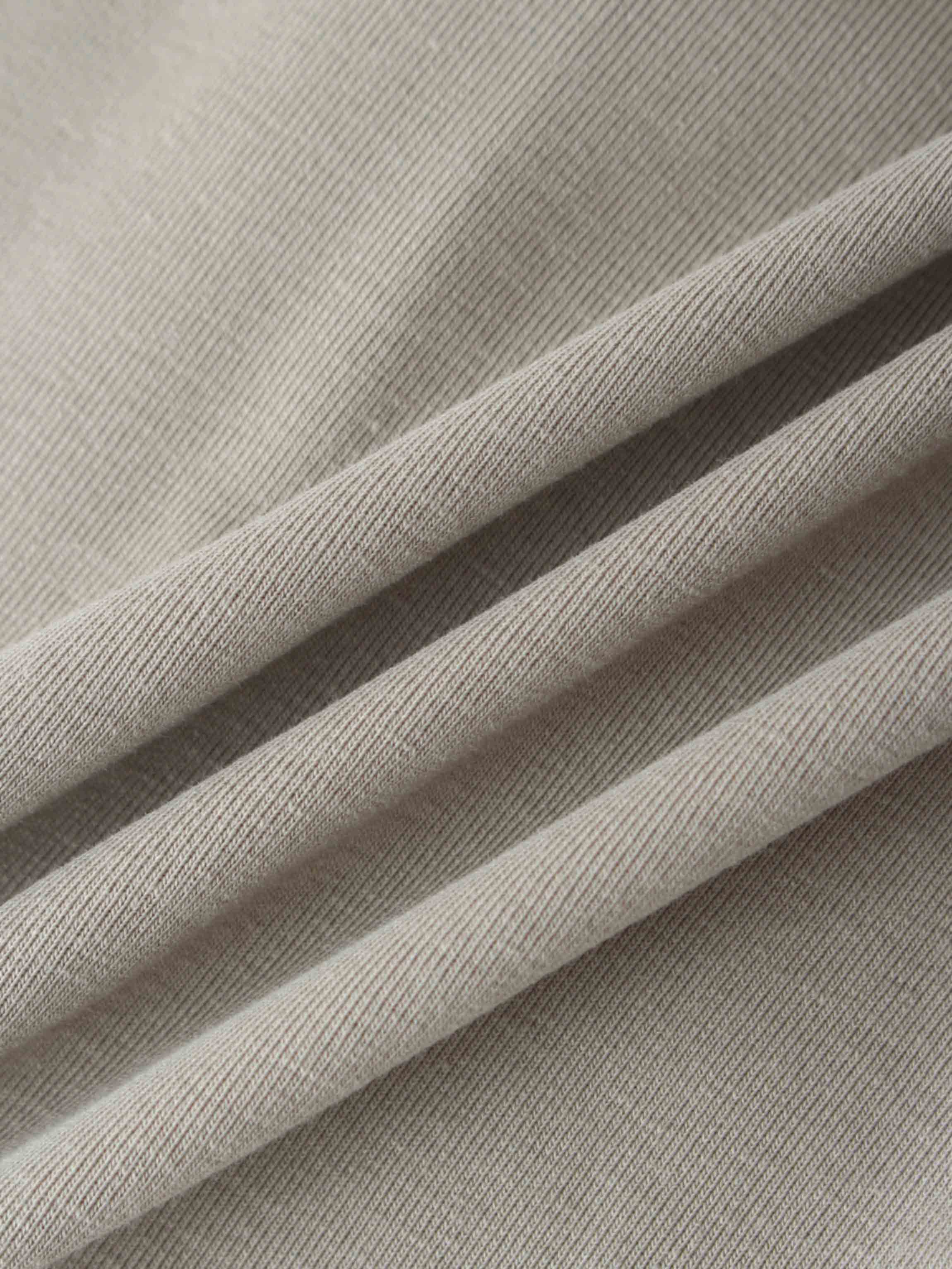 V Bottom T-Shirt-Olive