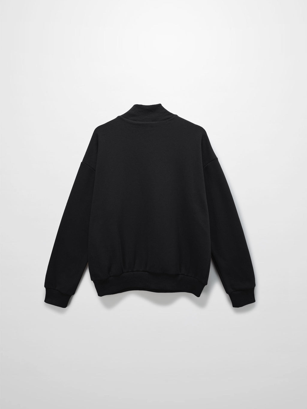 Embossed Crown Sweatshirt-Black