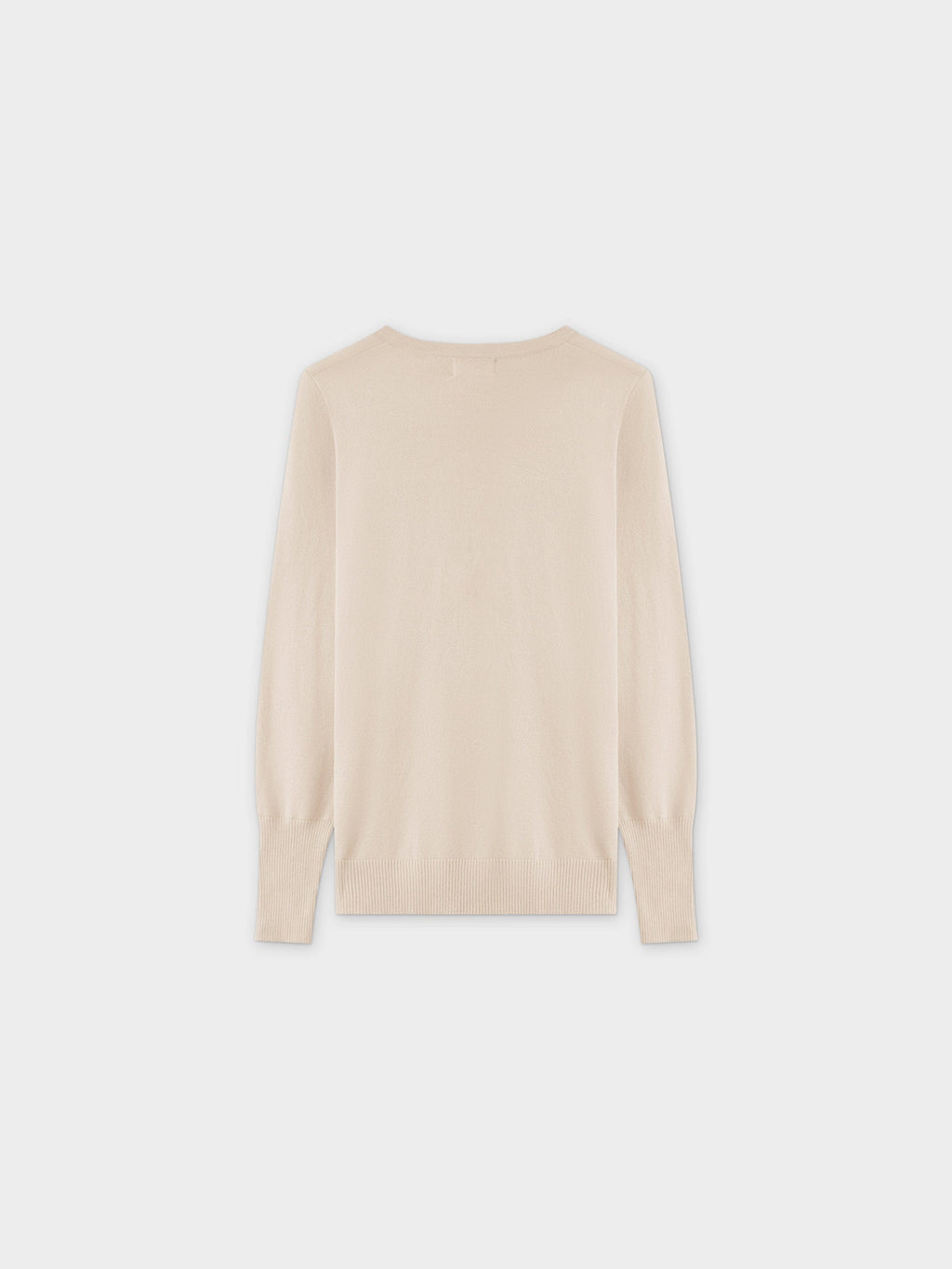 Basic Crew Sweater LS-Ivory