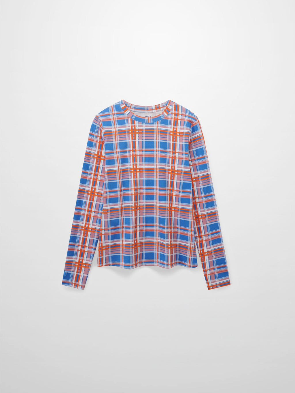 Basic Printed T-shirt-Plaid