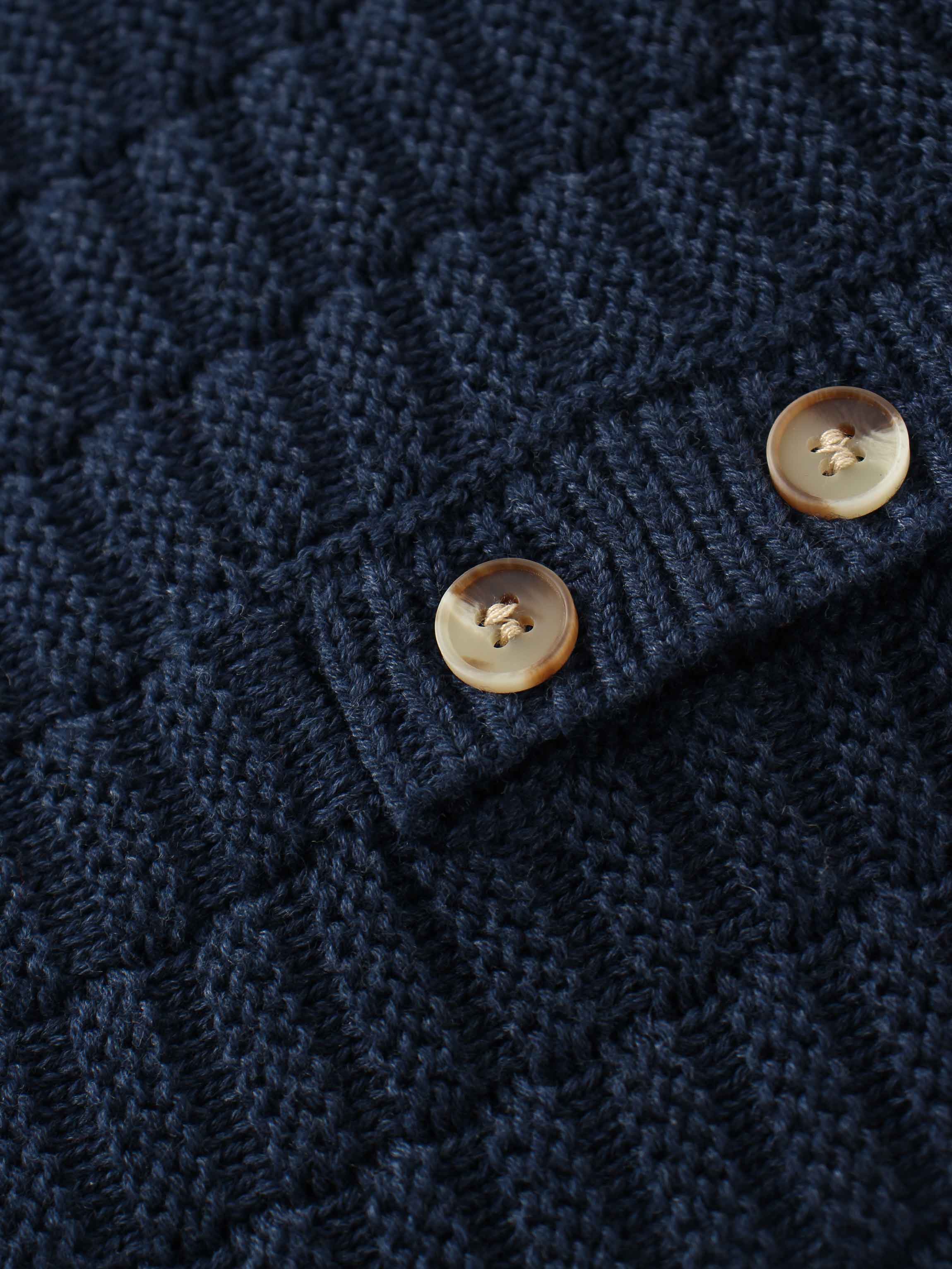 Golden Sun Sweater-Navy