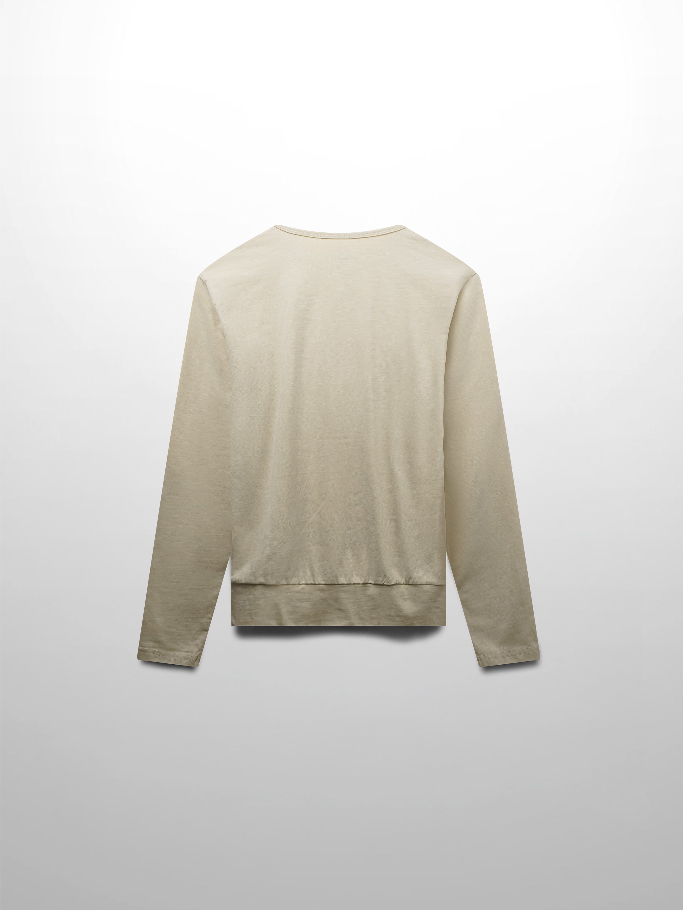Crew Bomber Tee-Taupe