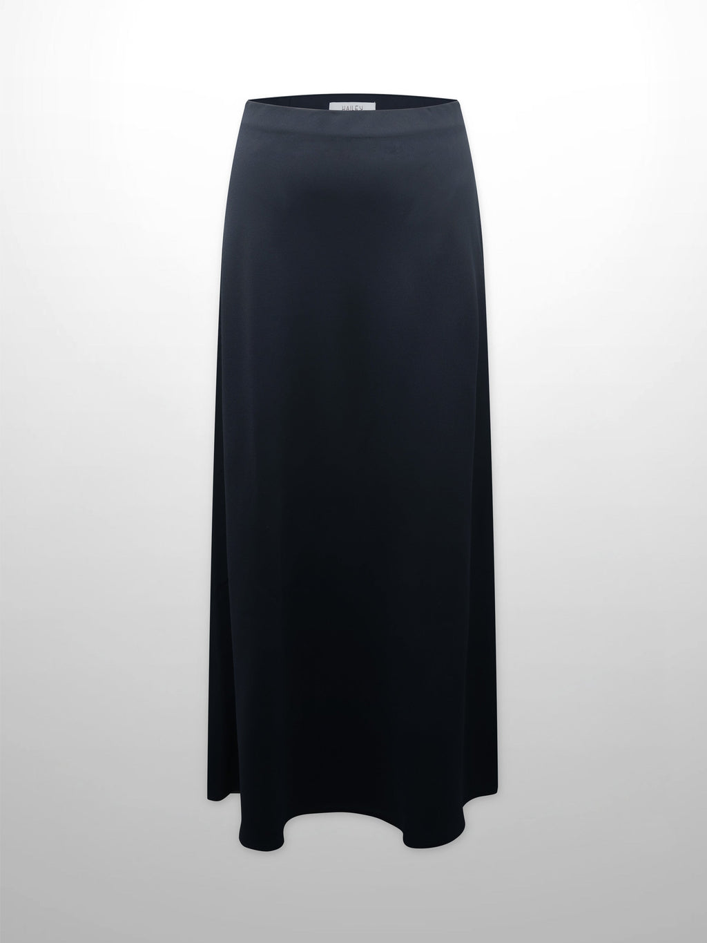 Crepe Slip Skirt-Navy