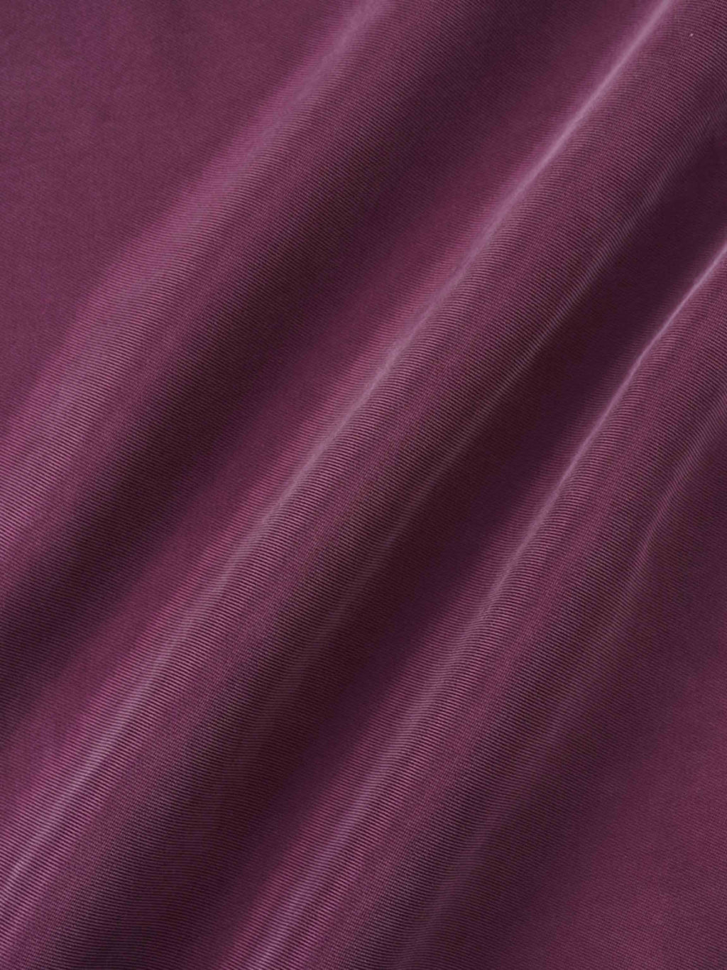 Dolman Sleeve Cupro Blouse-Eggplant