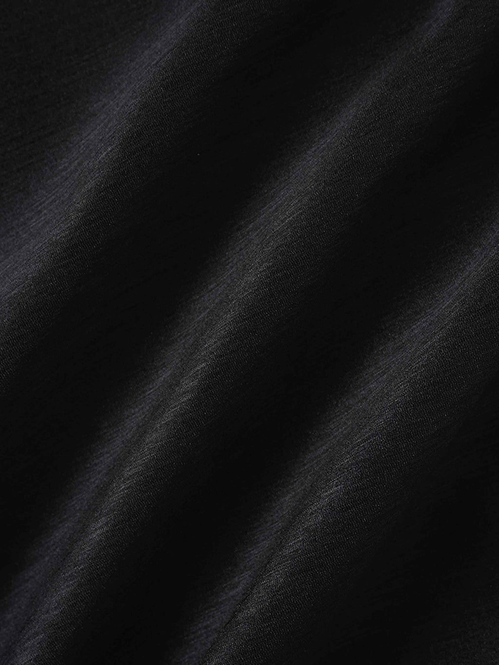 Pintuck Button Down Blouse-Black