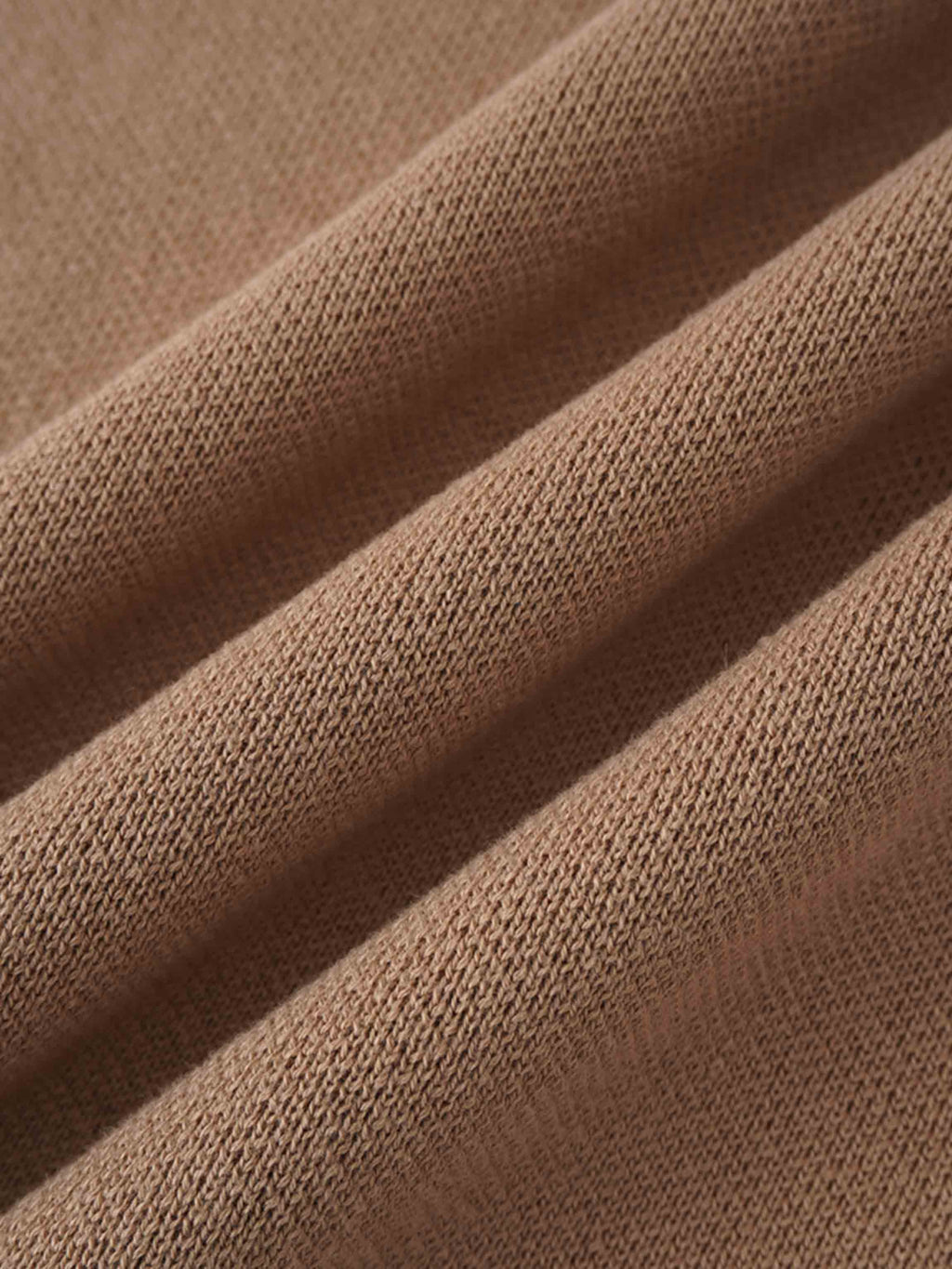 Side Tab Knit Vest-Mocha Mousse