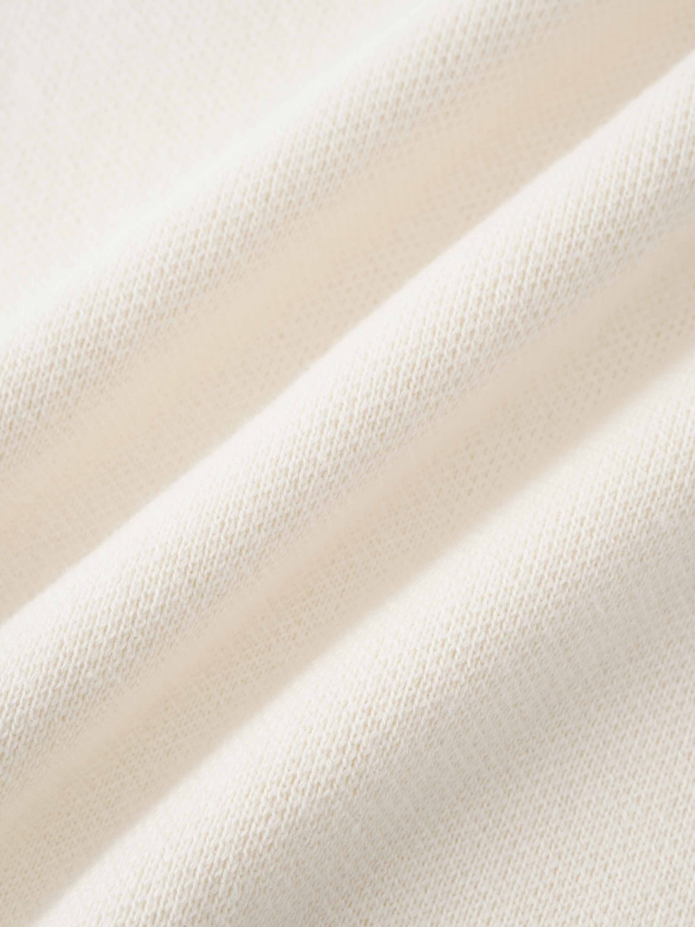 Side Tab Knit Vest-Ivory