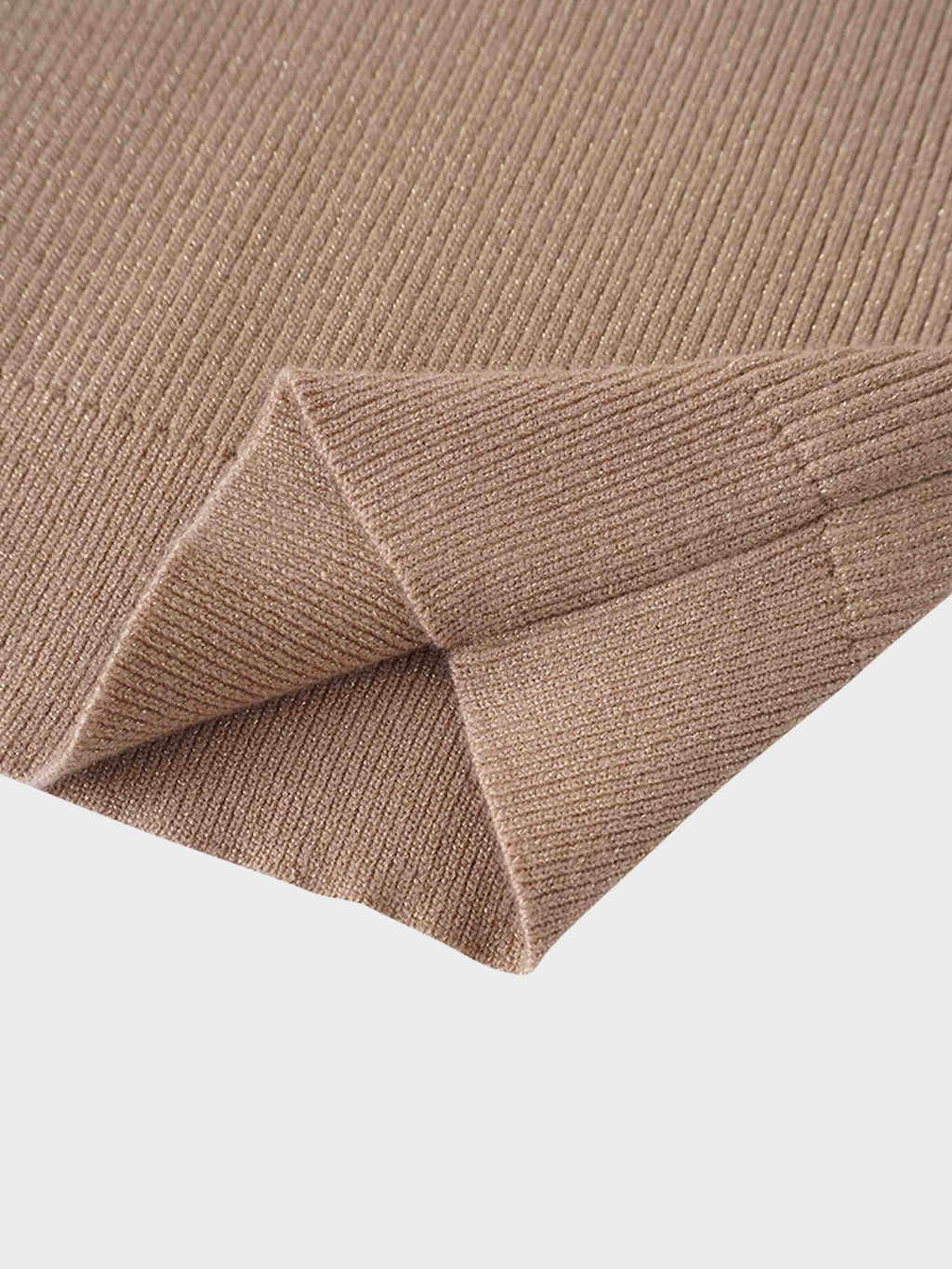 Lurex Sleeveless Sweater-Neutral