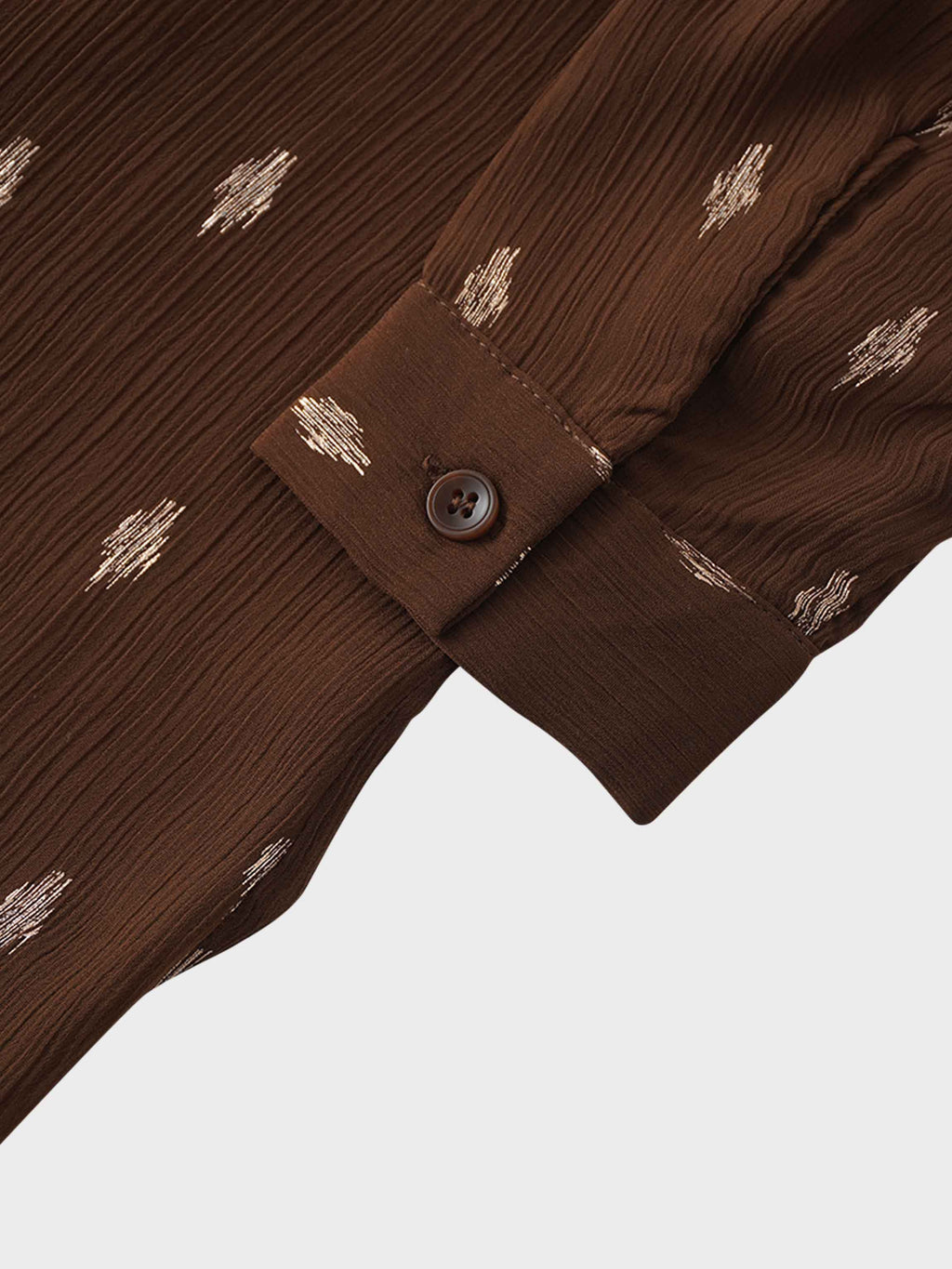 Gold Brush Blouse-Brown