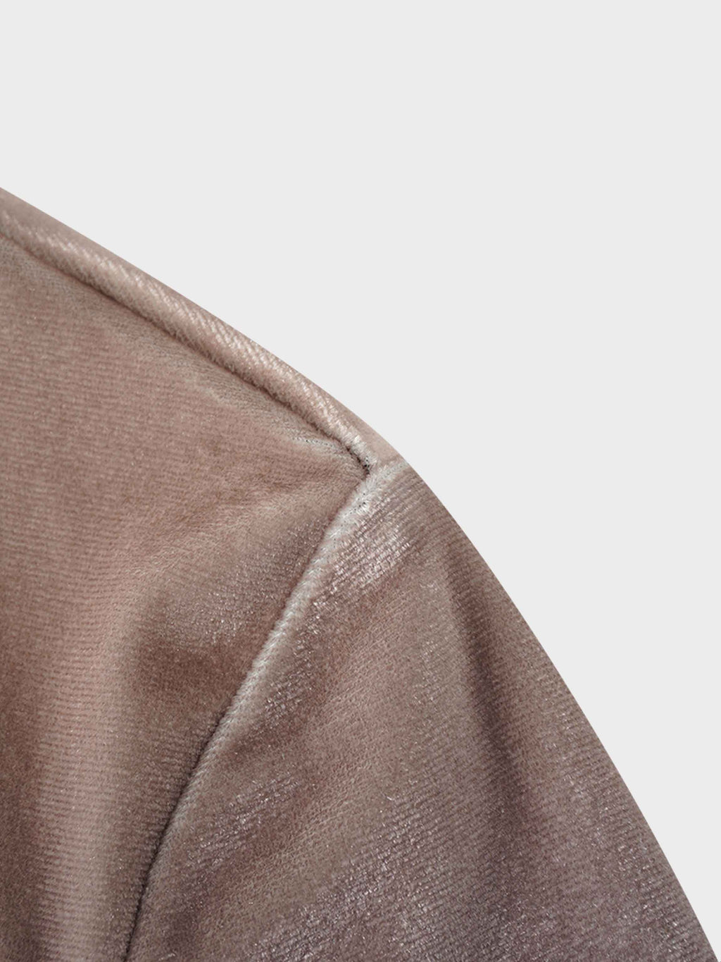 Velvet Printed Turtleneck-Ombre