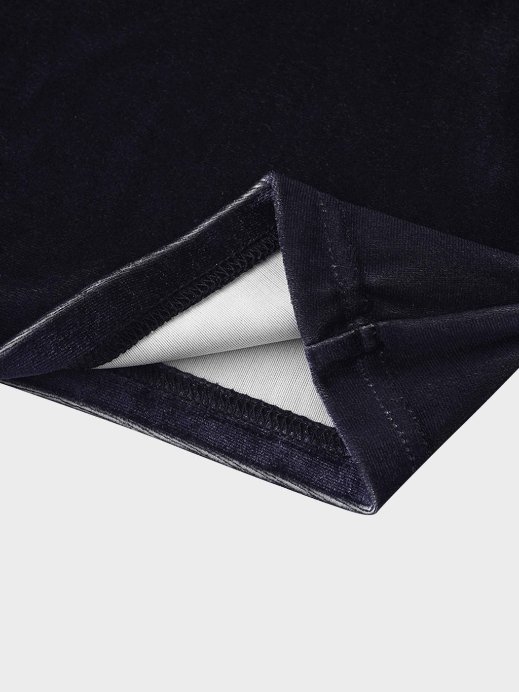 Velvet Printed Turtleneck-Ombre