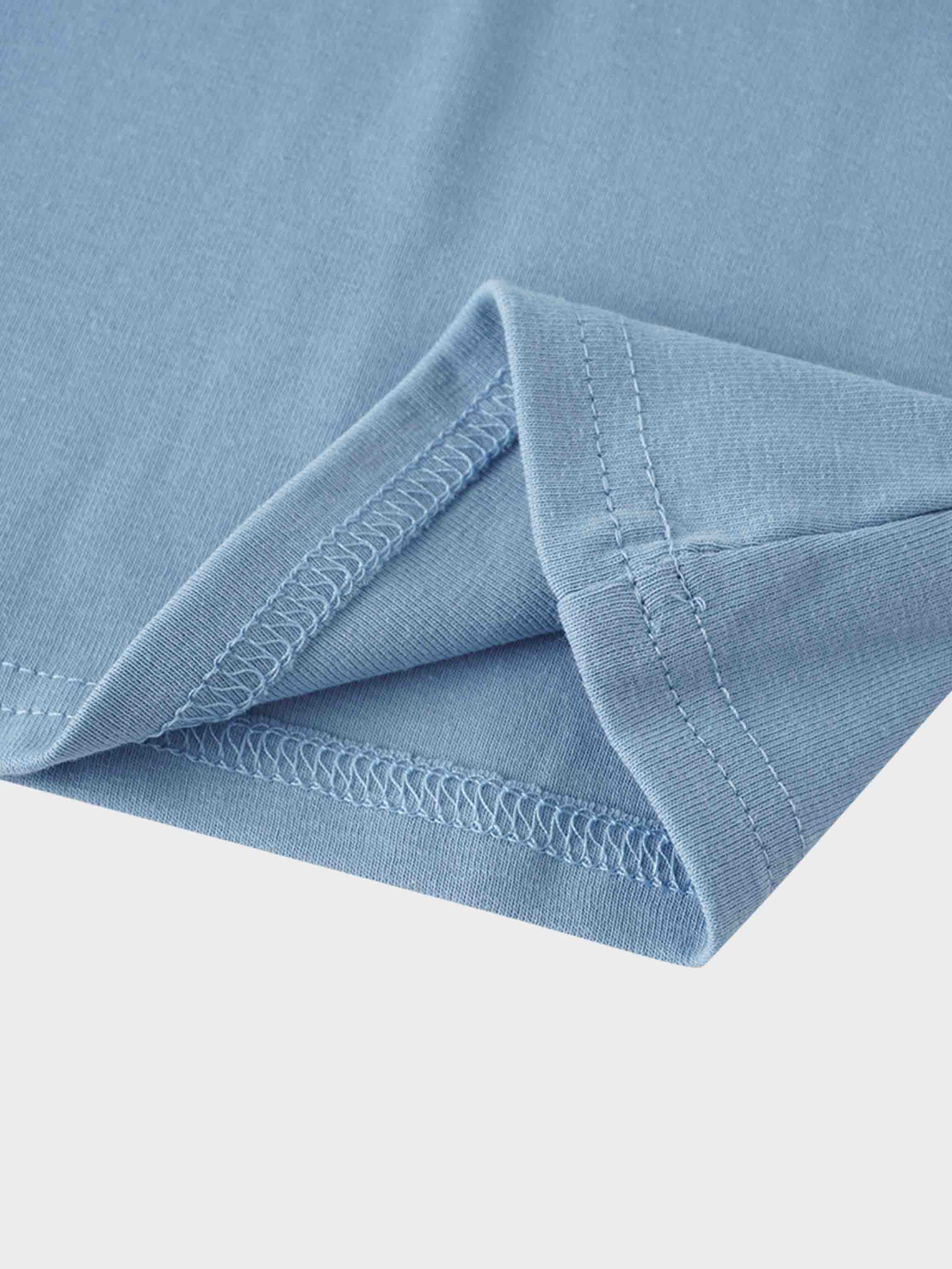 CLASSIC TEE 3Q-SKY BLUE