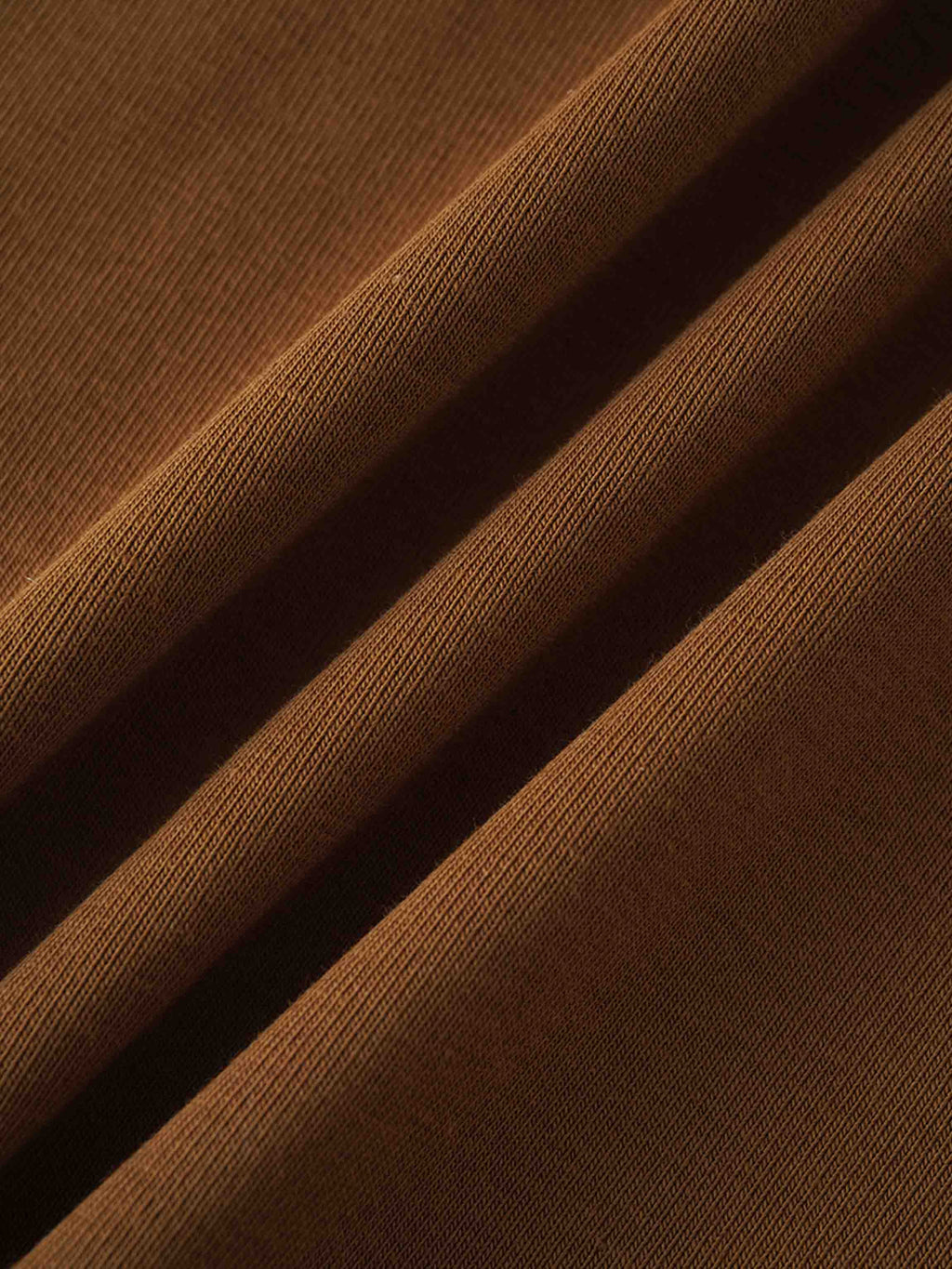 CLASSIC TEE 3Q-BROWN