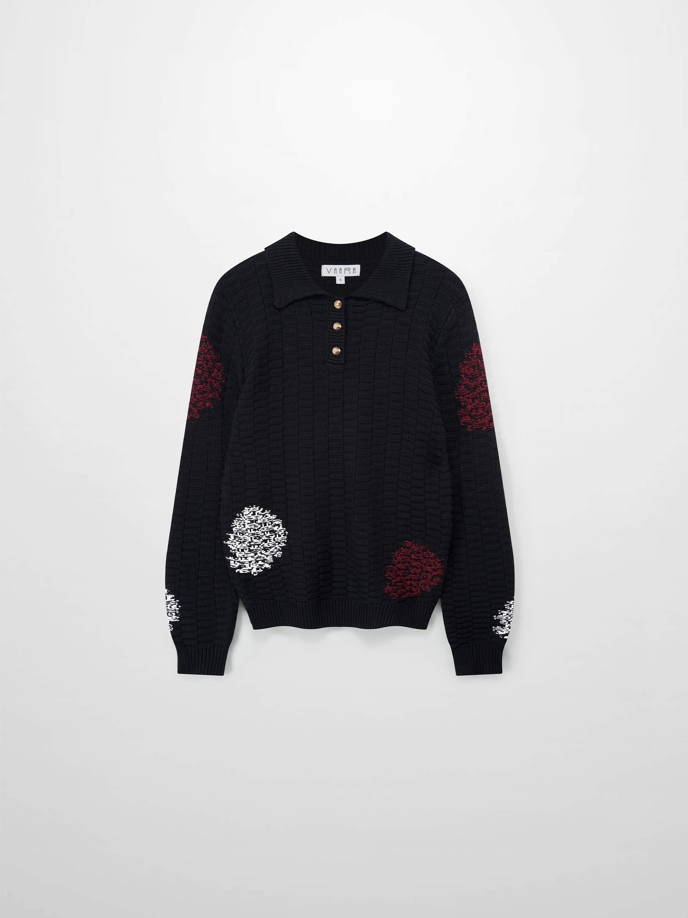 Golden Sun Sweater-Black
