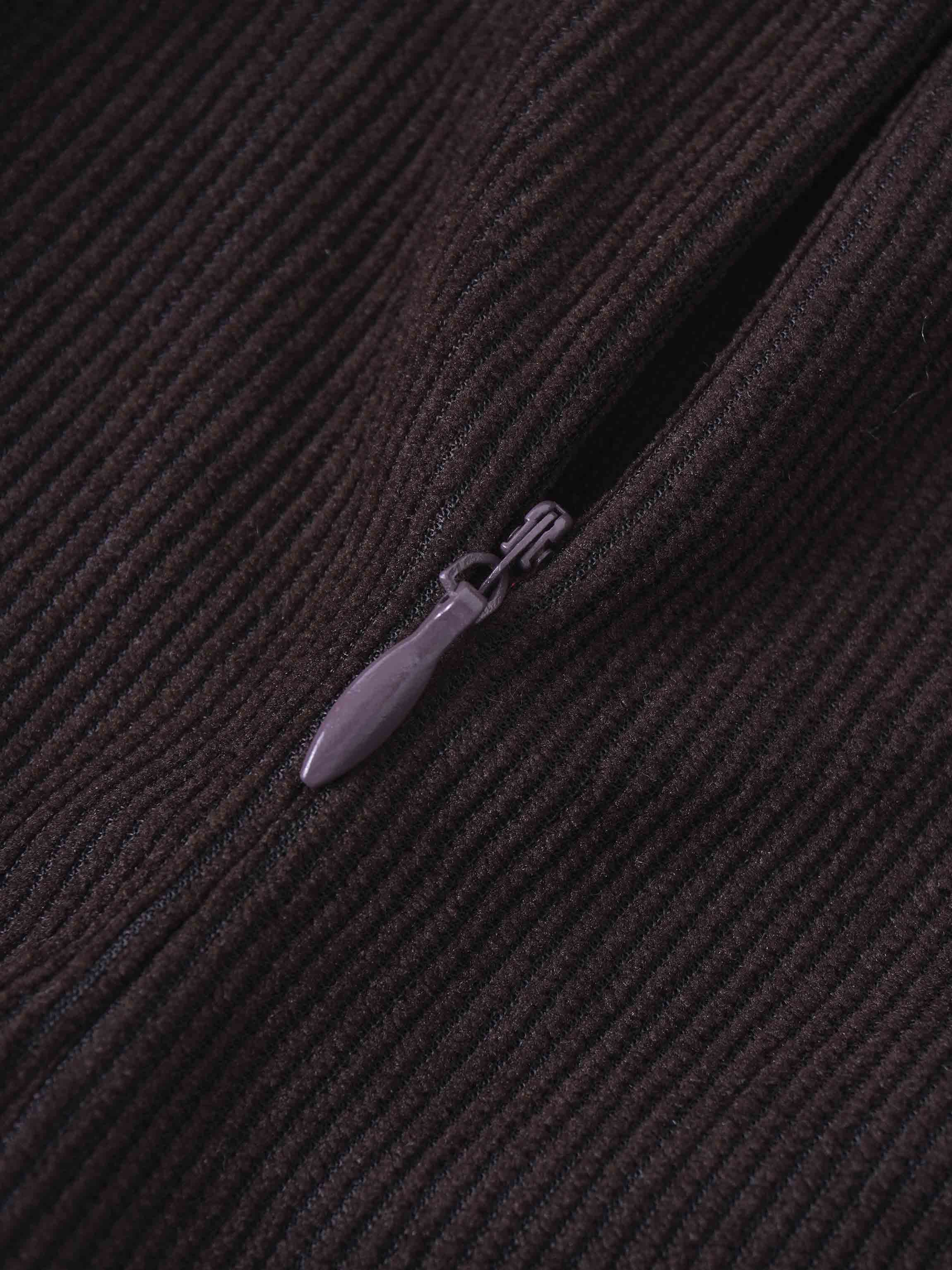 Corduroy Slip Dress-Brown