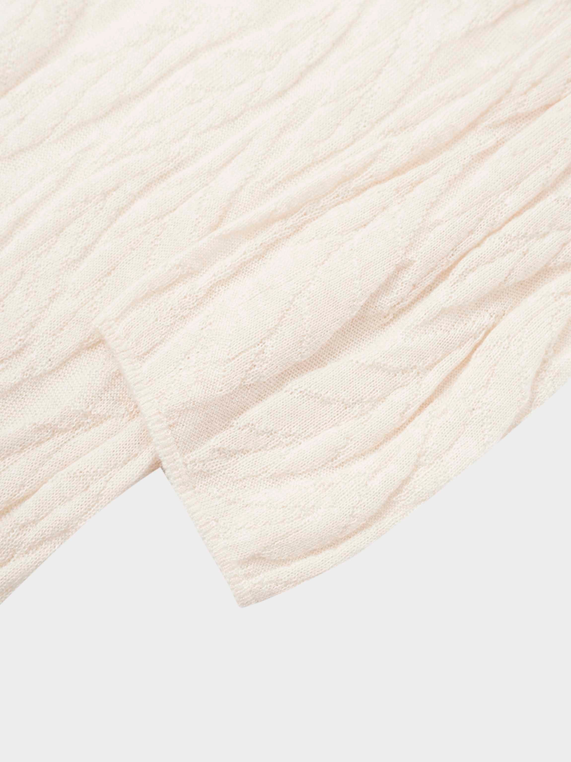 Leaf Design Turtleneck-Blush