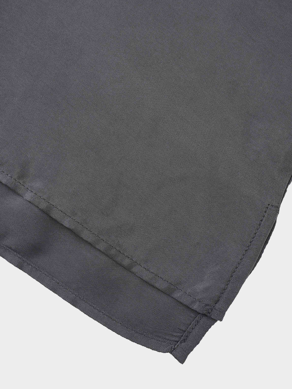 Dolman Sleeve Cupro Blouse-Grey