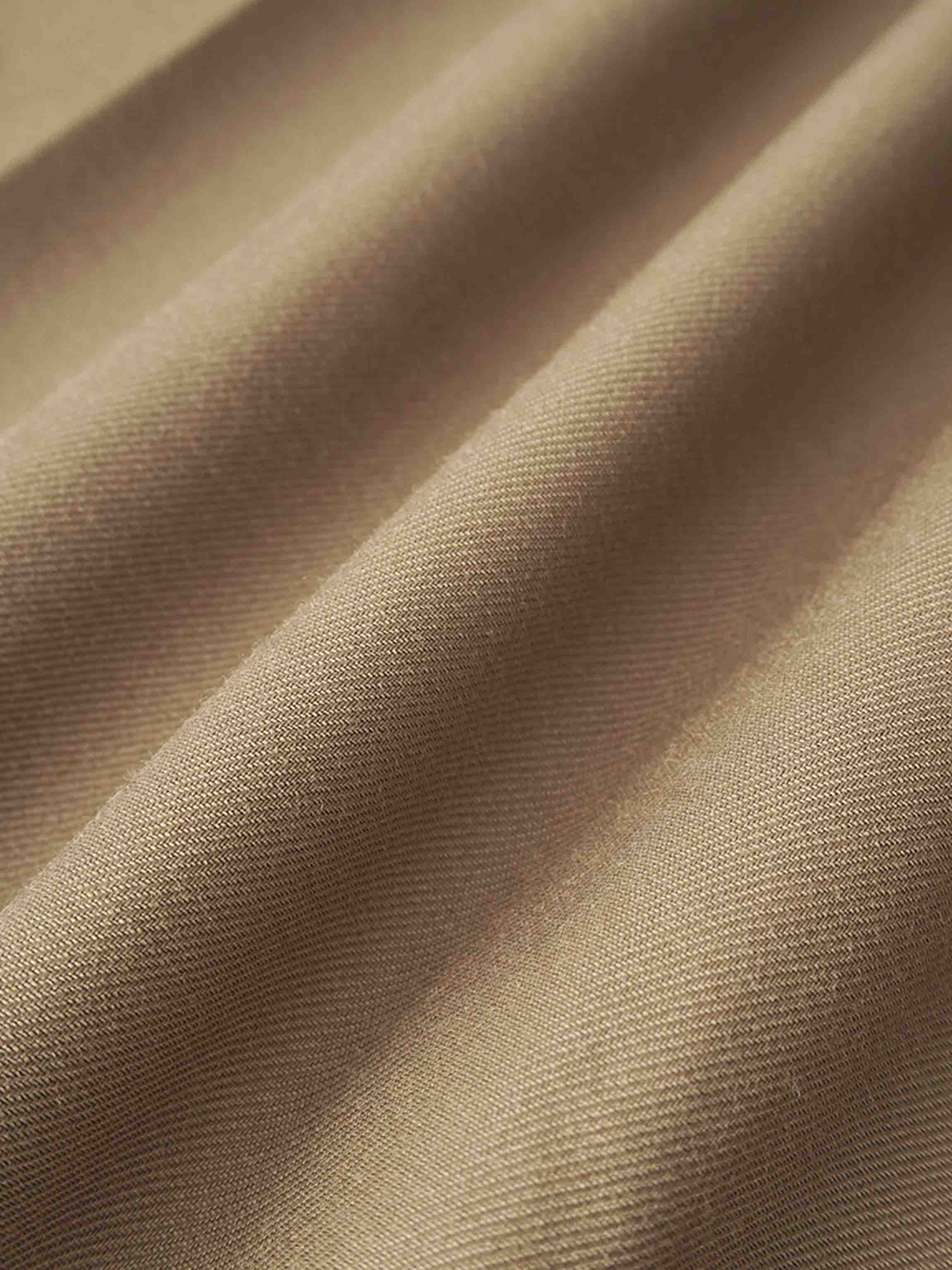 Yoke Pleated Skirt-Camel