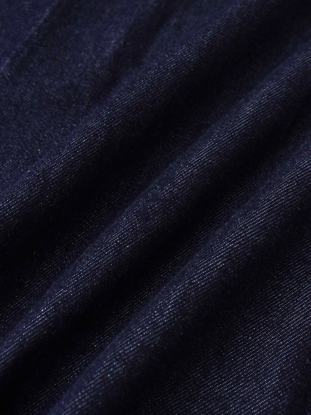 Yoke Denim Short Skirt-Blue