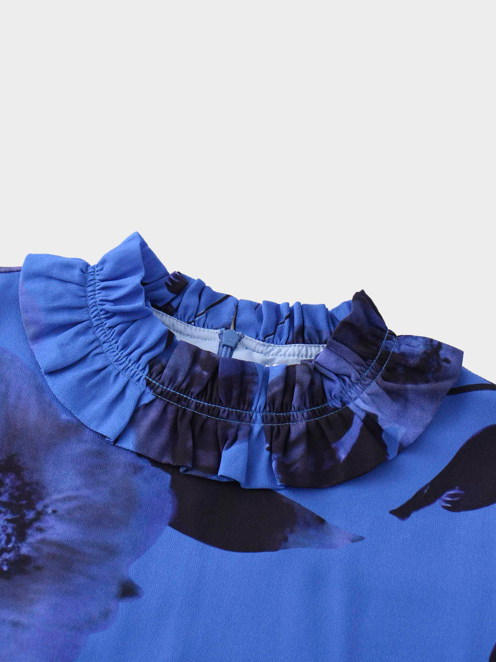 Shift Maxi Dress-Cobalt Blue