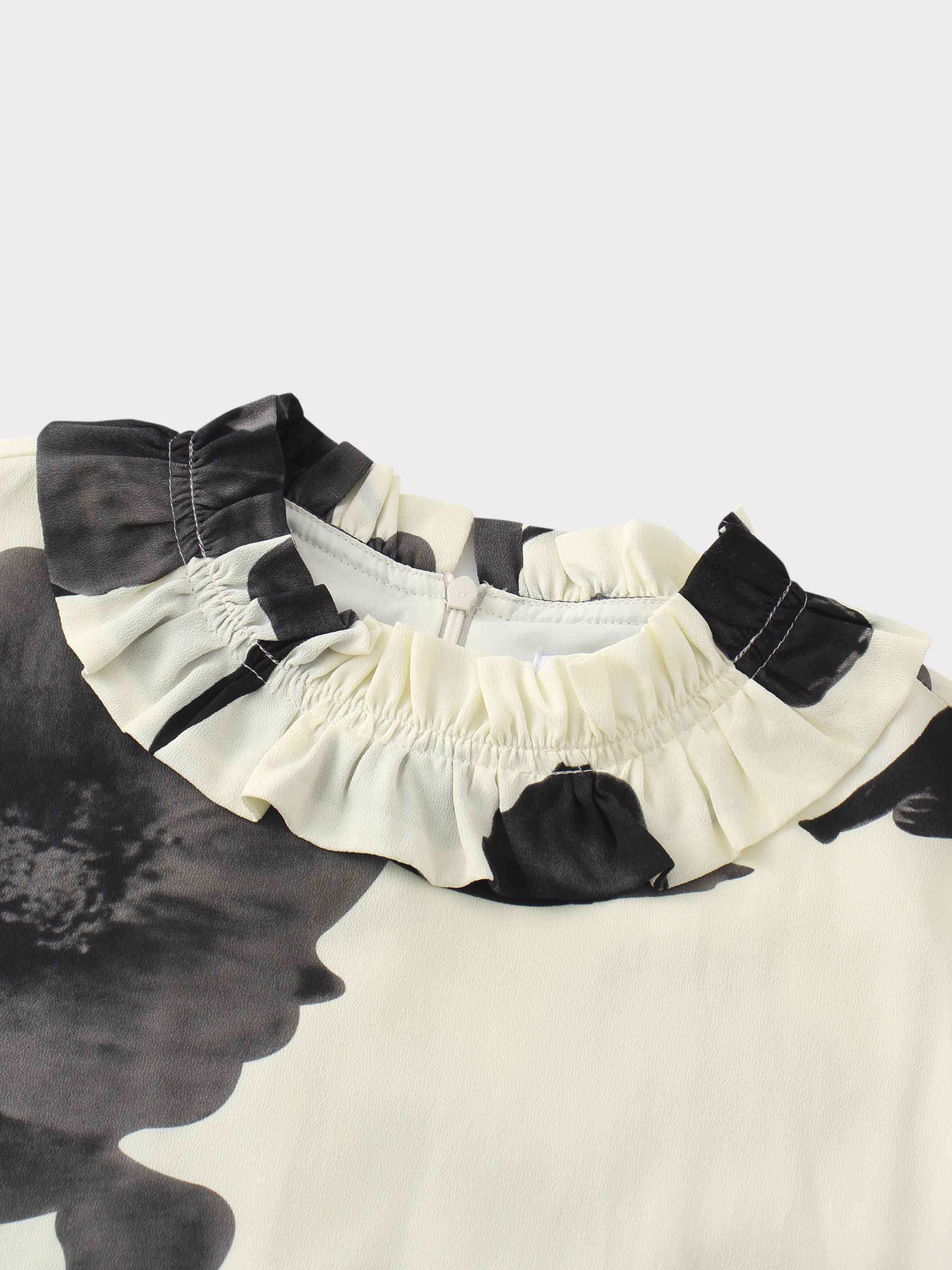 Shift Maxi Dress-Cream