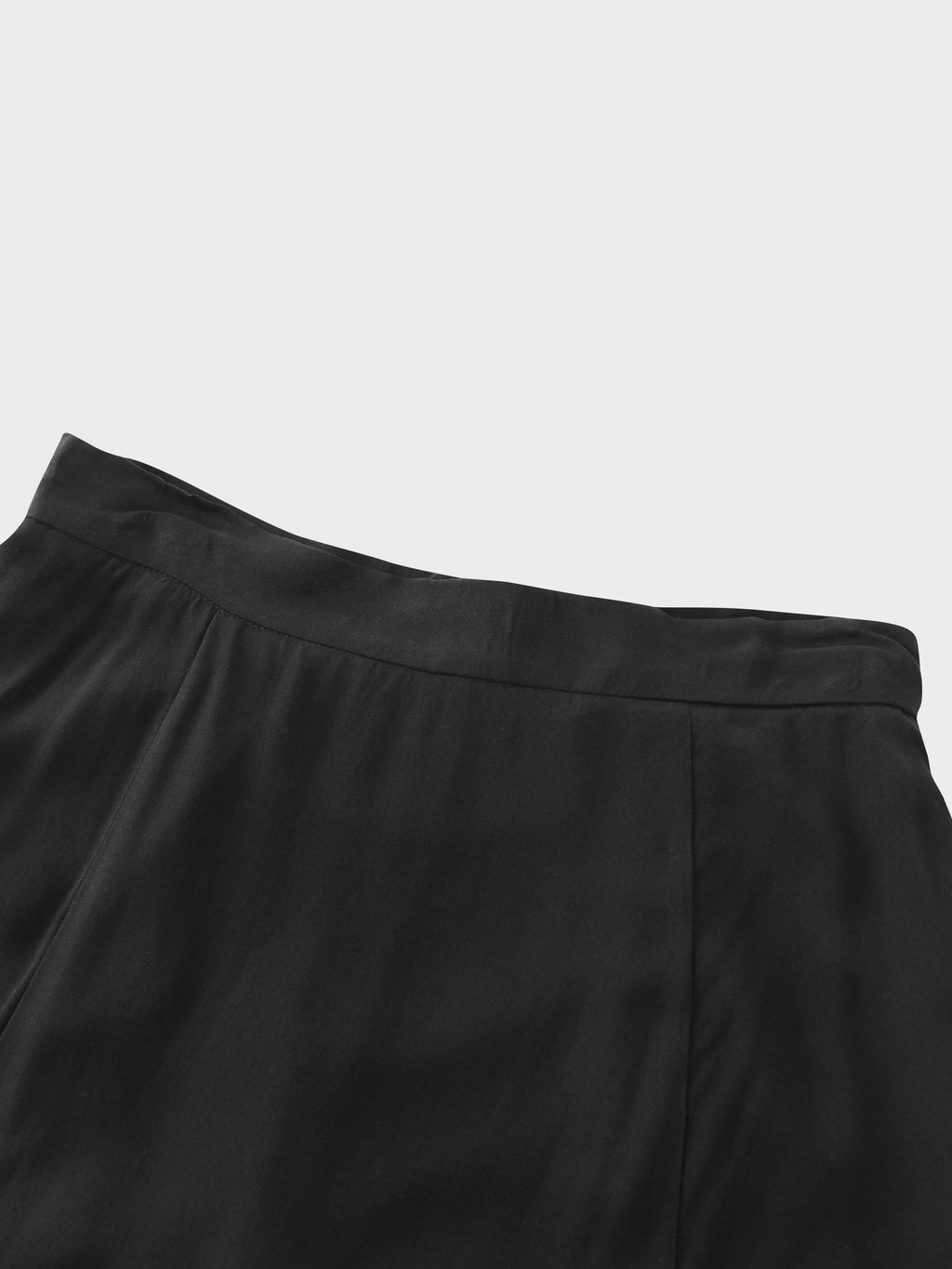 TRUMPET FLARE SKIRT-BLACK