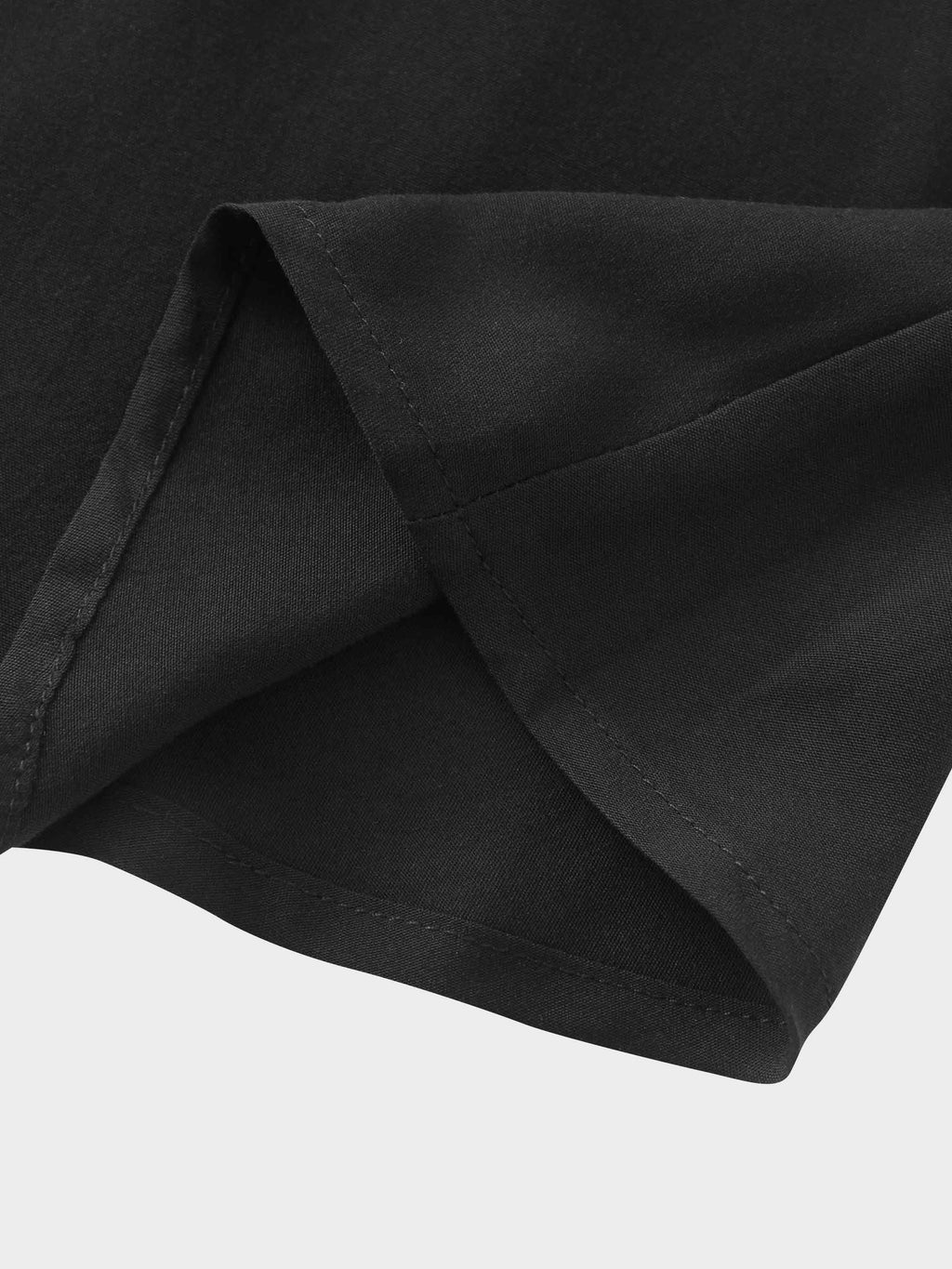 TRUMPET FLARE SKIRT-BLACK