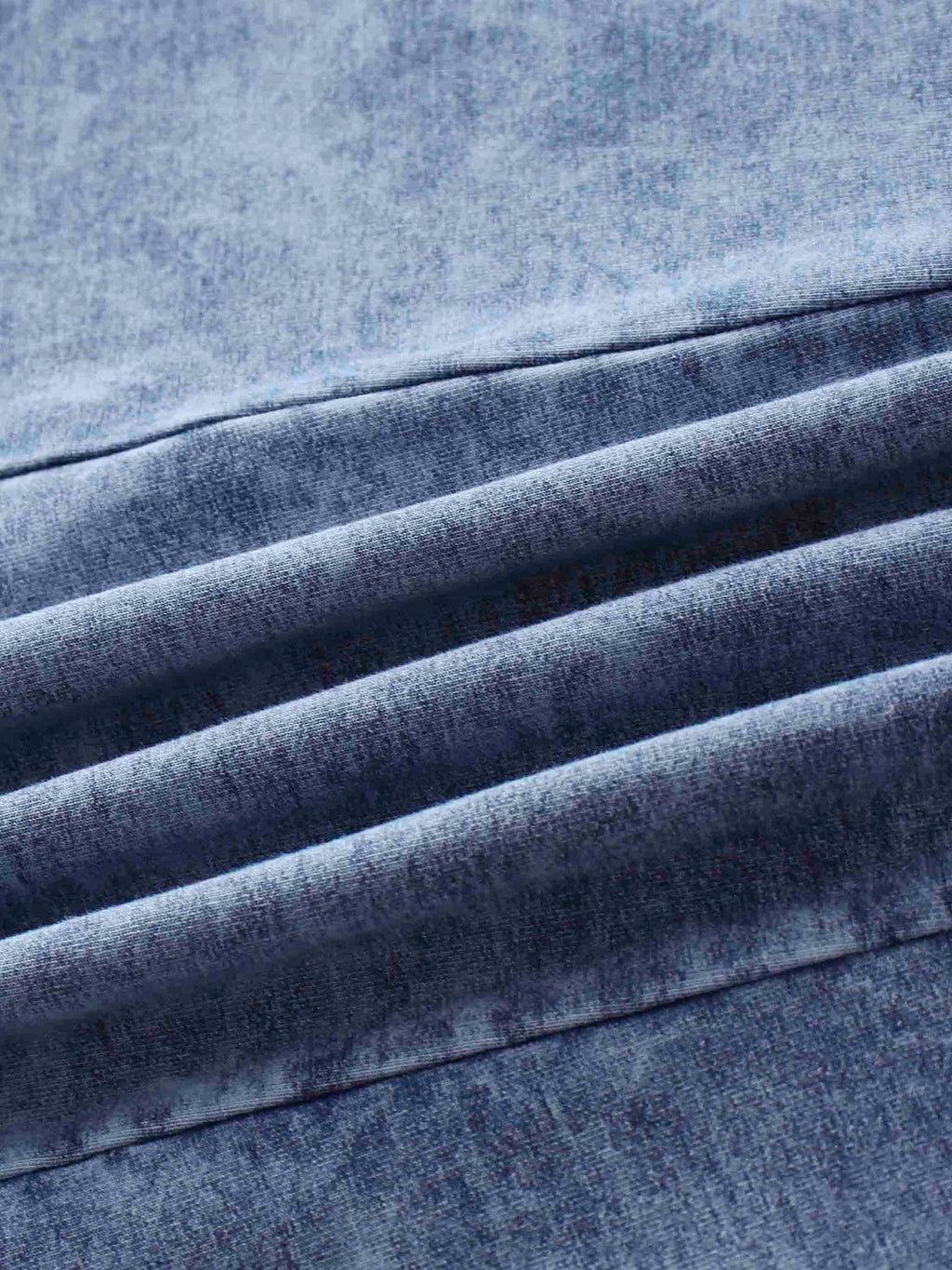 Paneled Flare Skirt 35"-Light Blue Wash