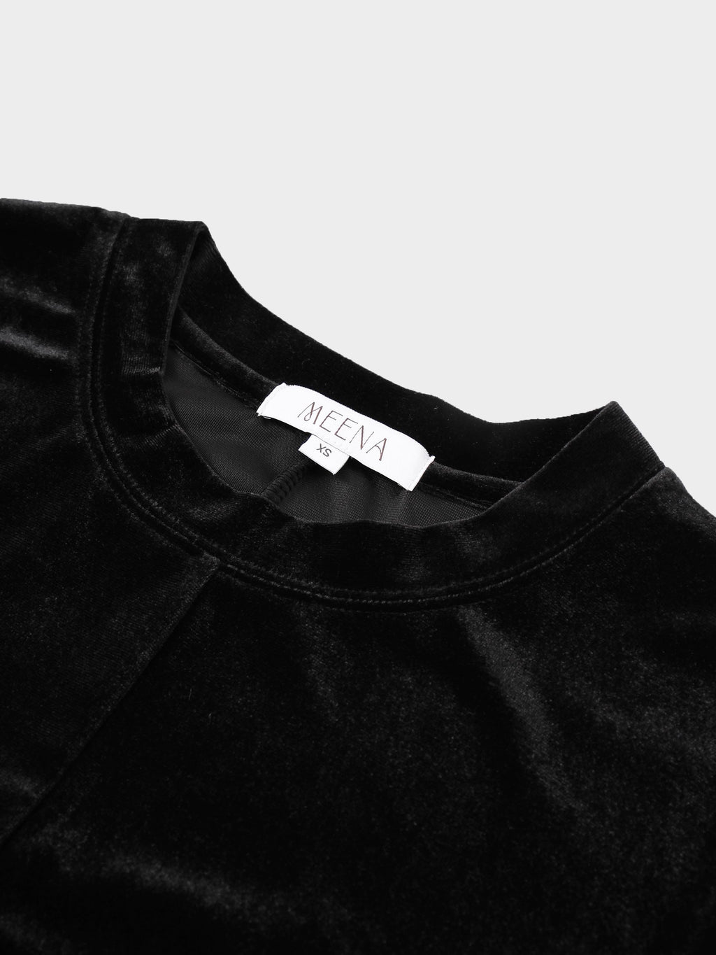 Velour Wrap Tie Maxi Dress-Black