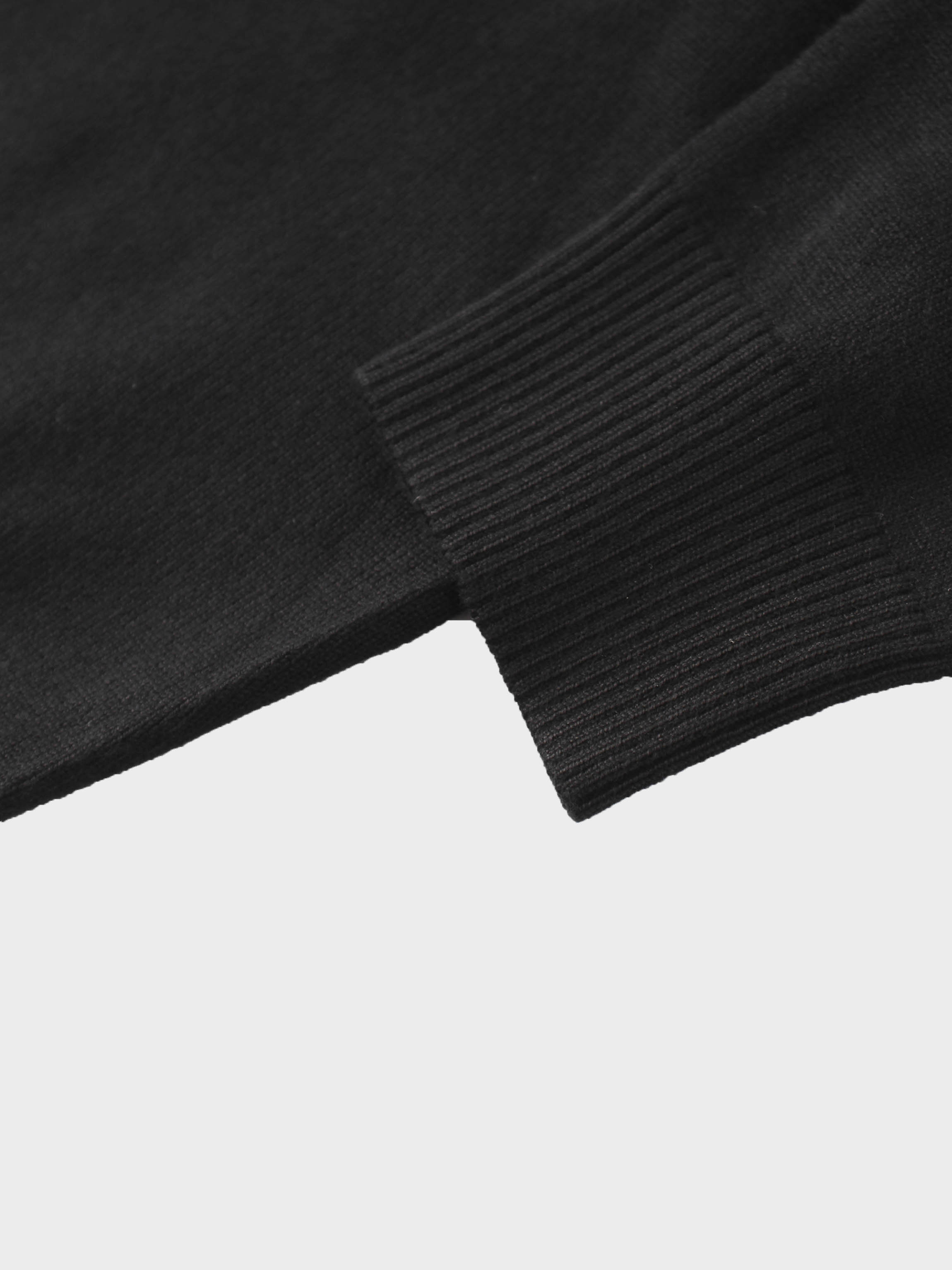 5 Bow Crop Cardigan-Black