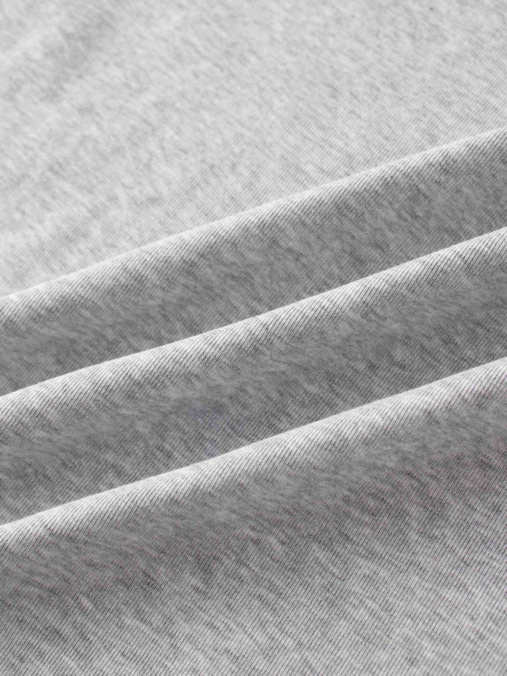 Basic High V Tee Long Sleeve-Dark Heathered Grey