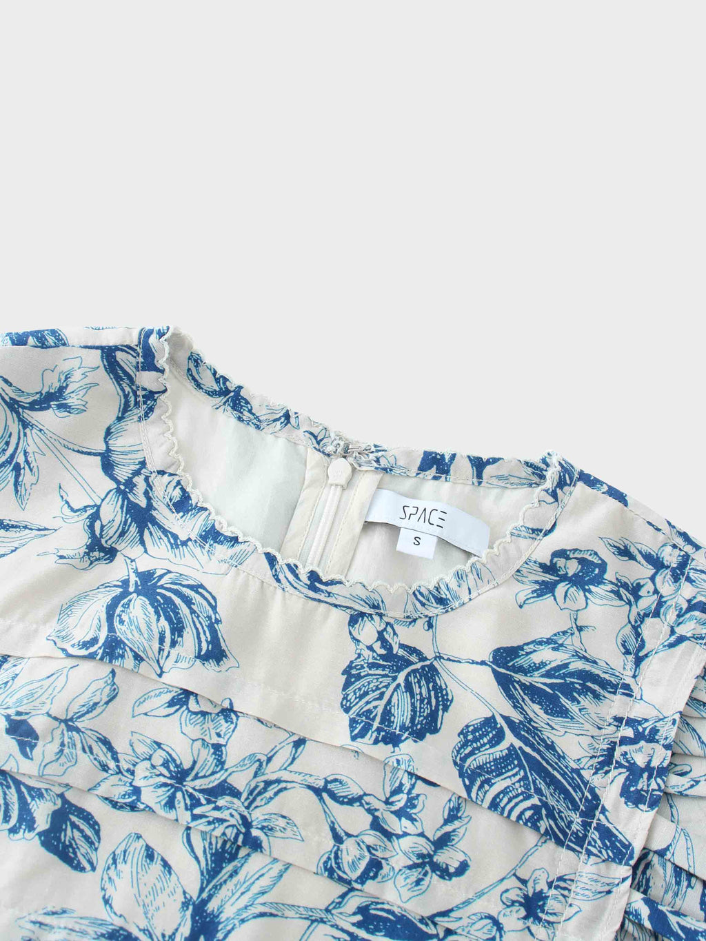 Smocked Waist Dress-Toile