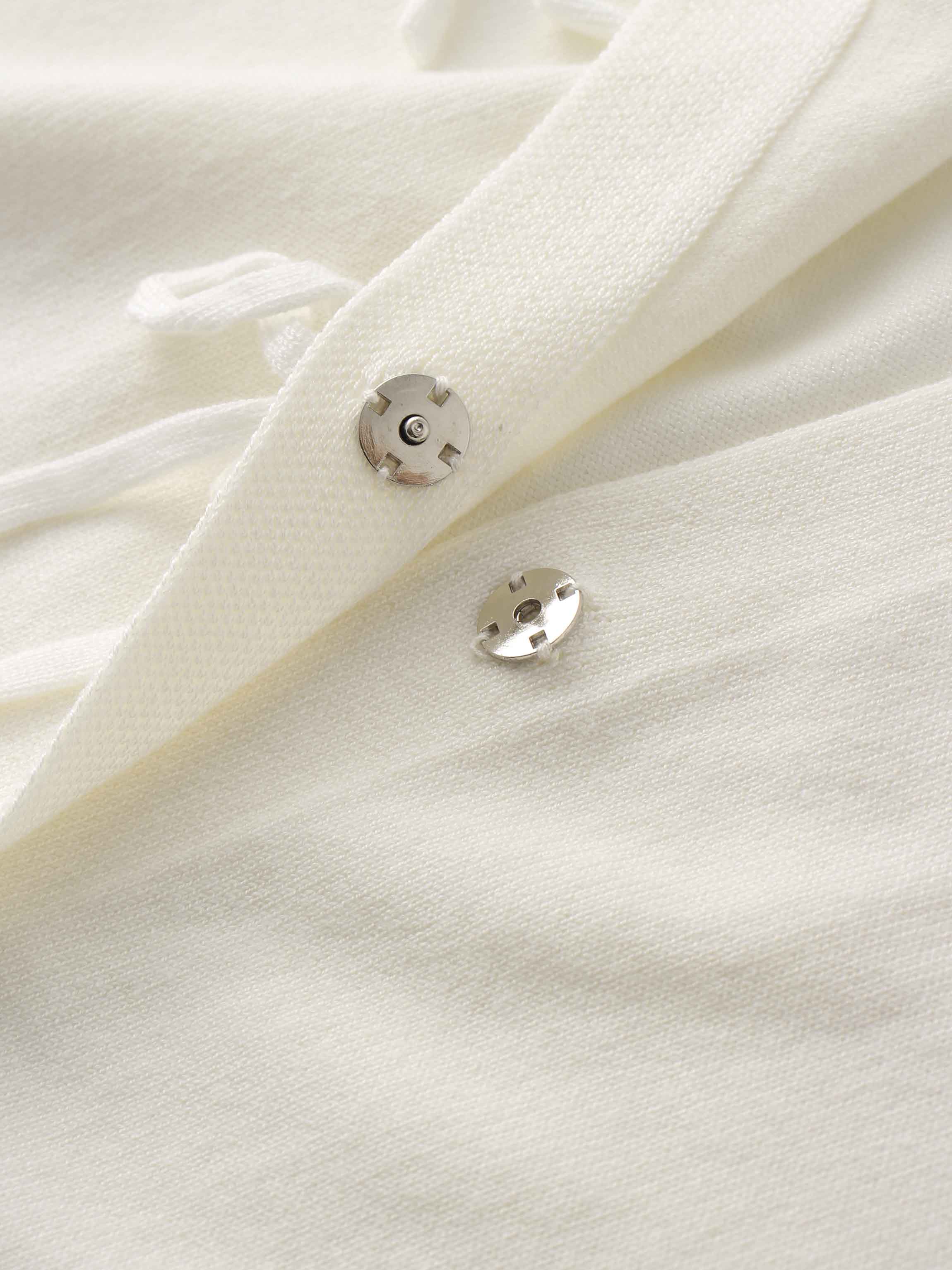 5 Bow Crop Cardigan-Ivory