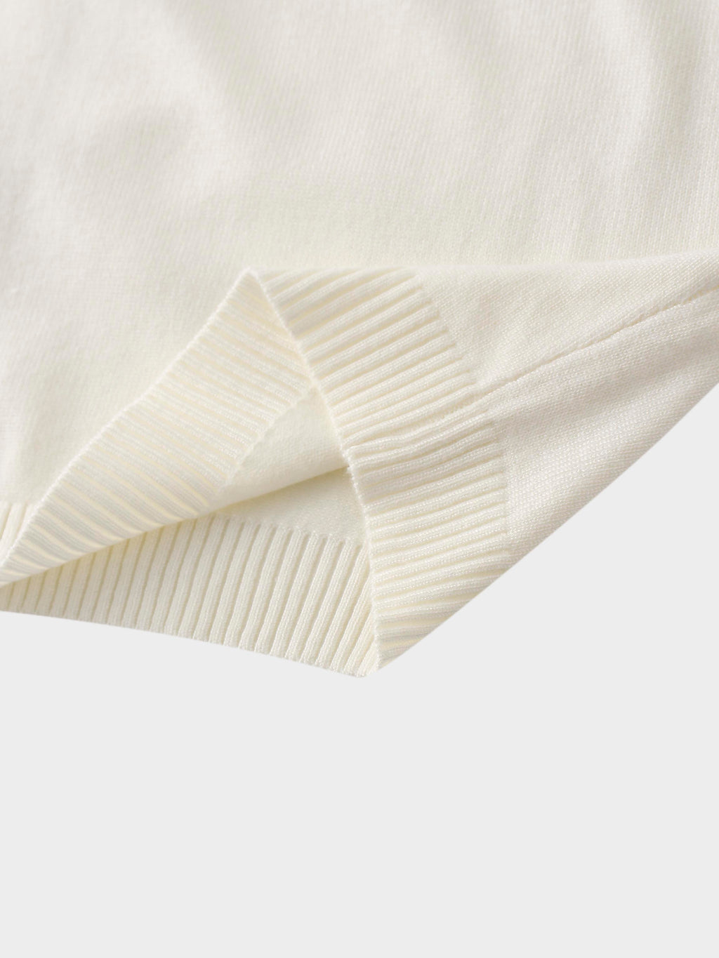 5 Bow Crop Cardigan-Ivory